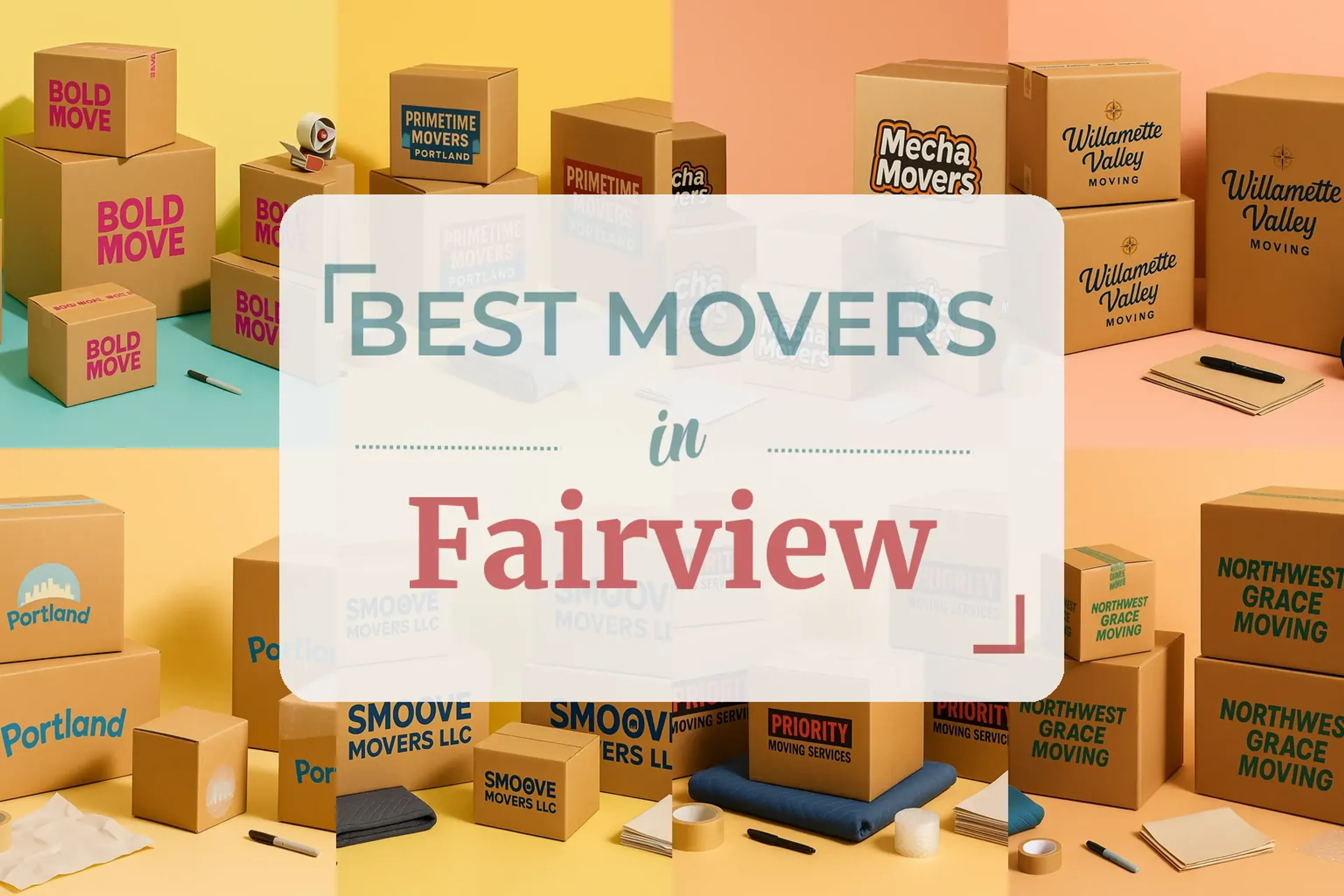 Side-by-side comparison of Fairview moving companies
