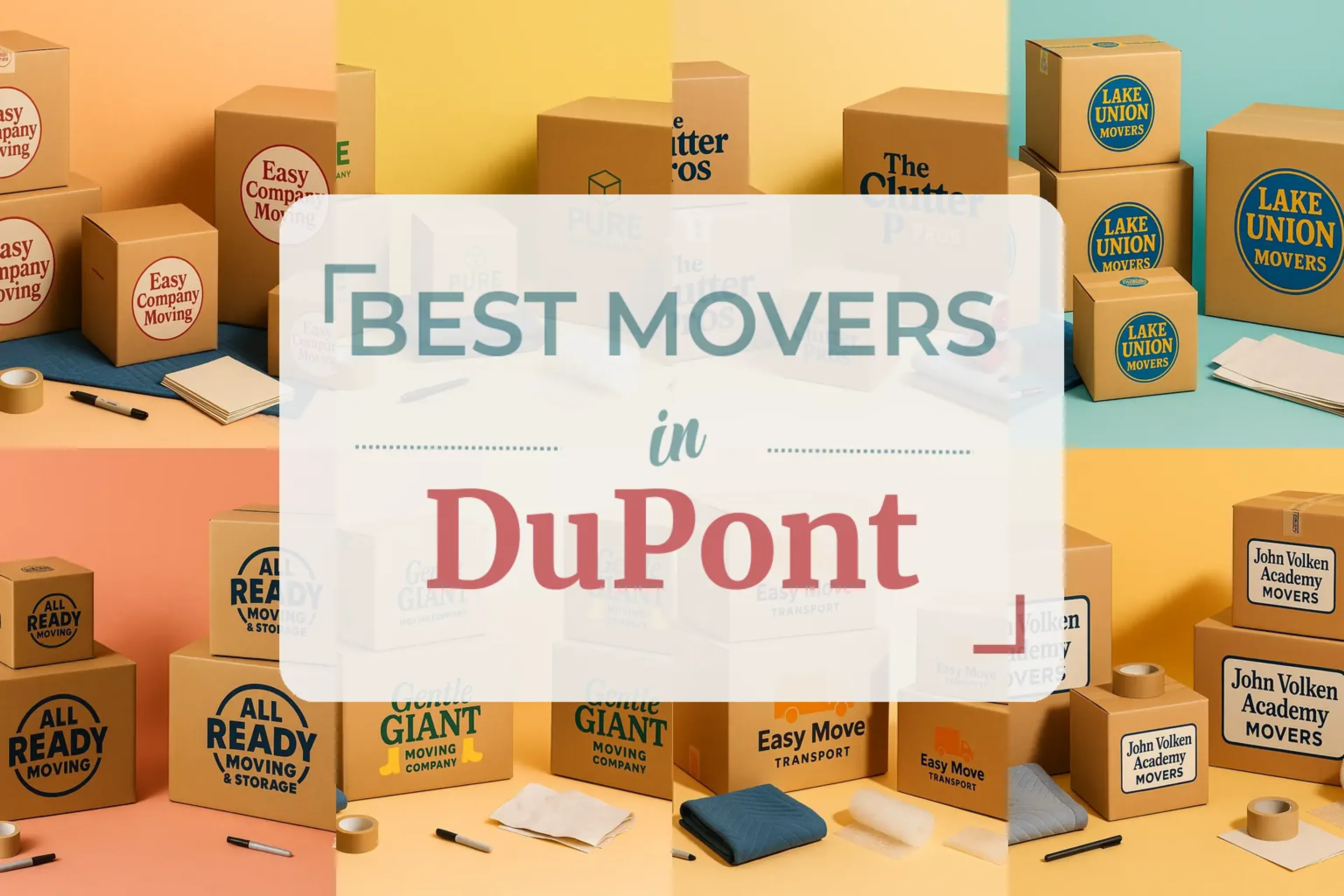 Side-by-side comparison of DuPont moving companies