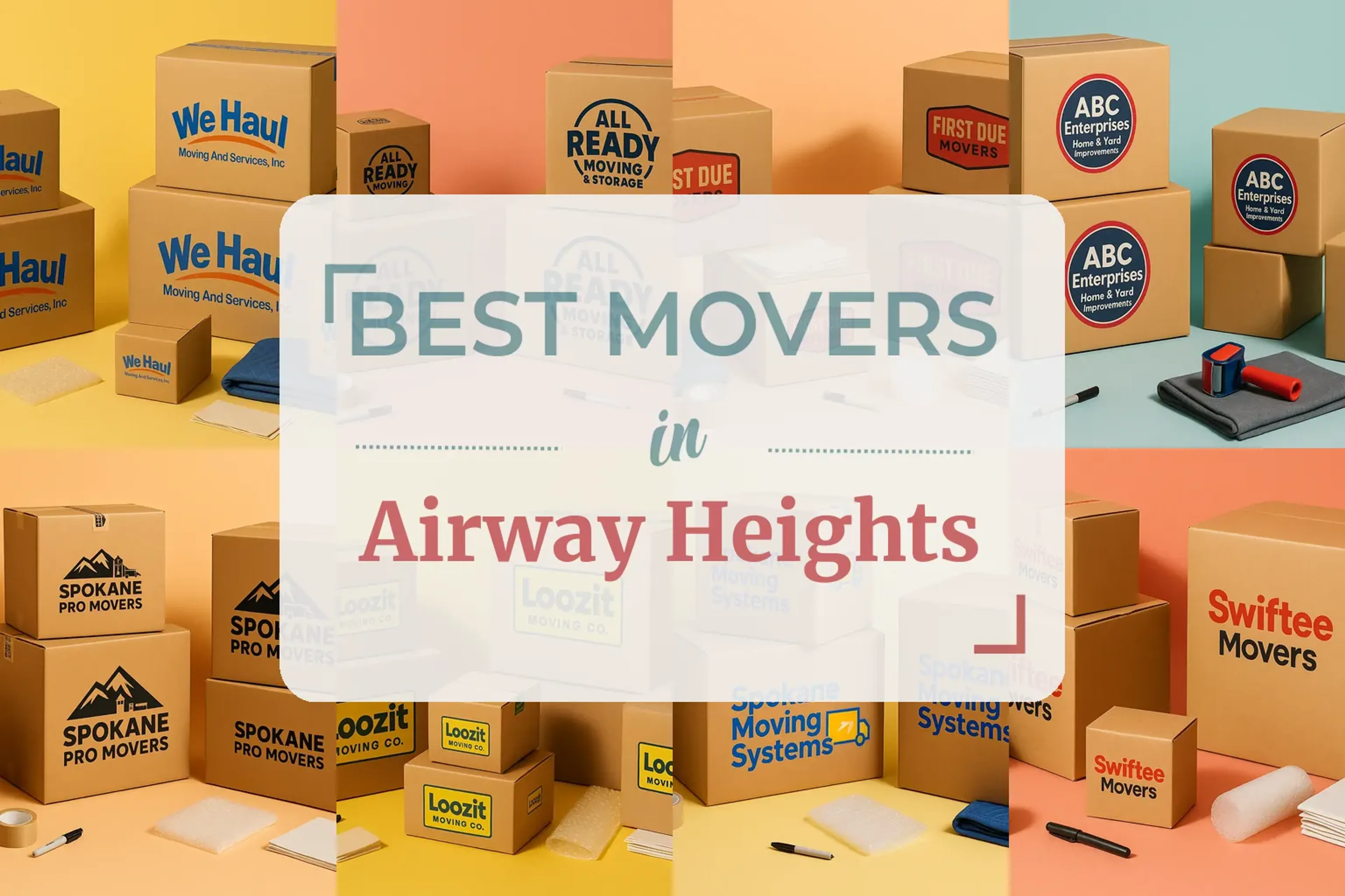 Side-by-side comparison of Airway Heights moving companies