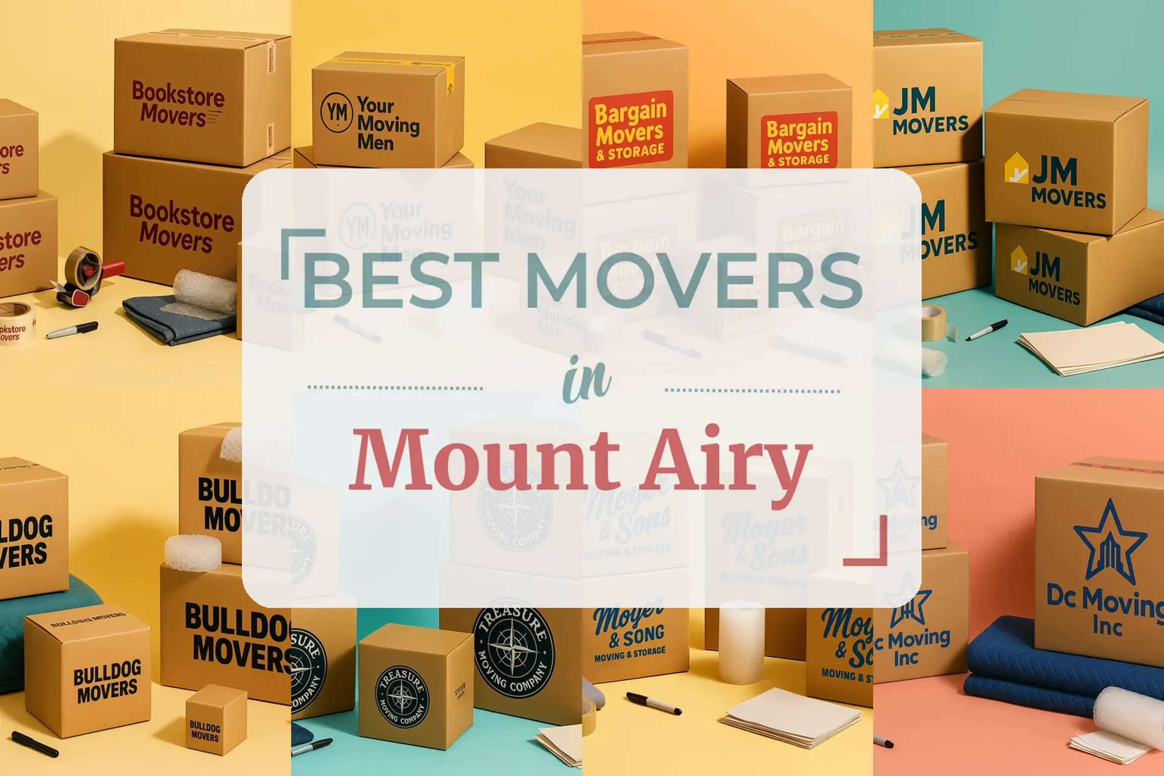 Side-by-side comparison of Mount Airy moving companies