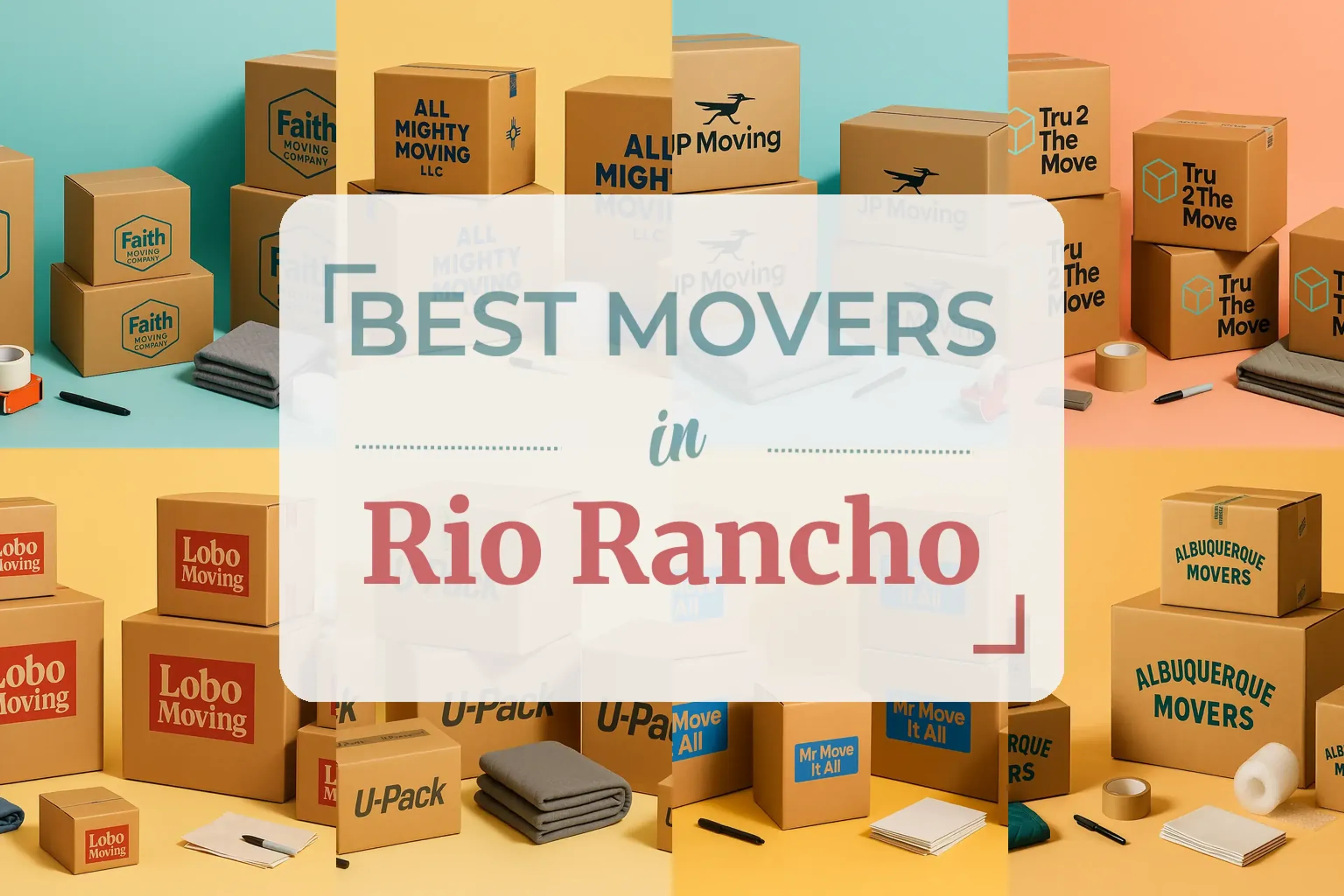 Side-by-side comparison of Rio Rancho moving companies