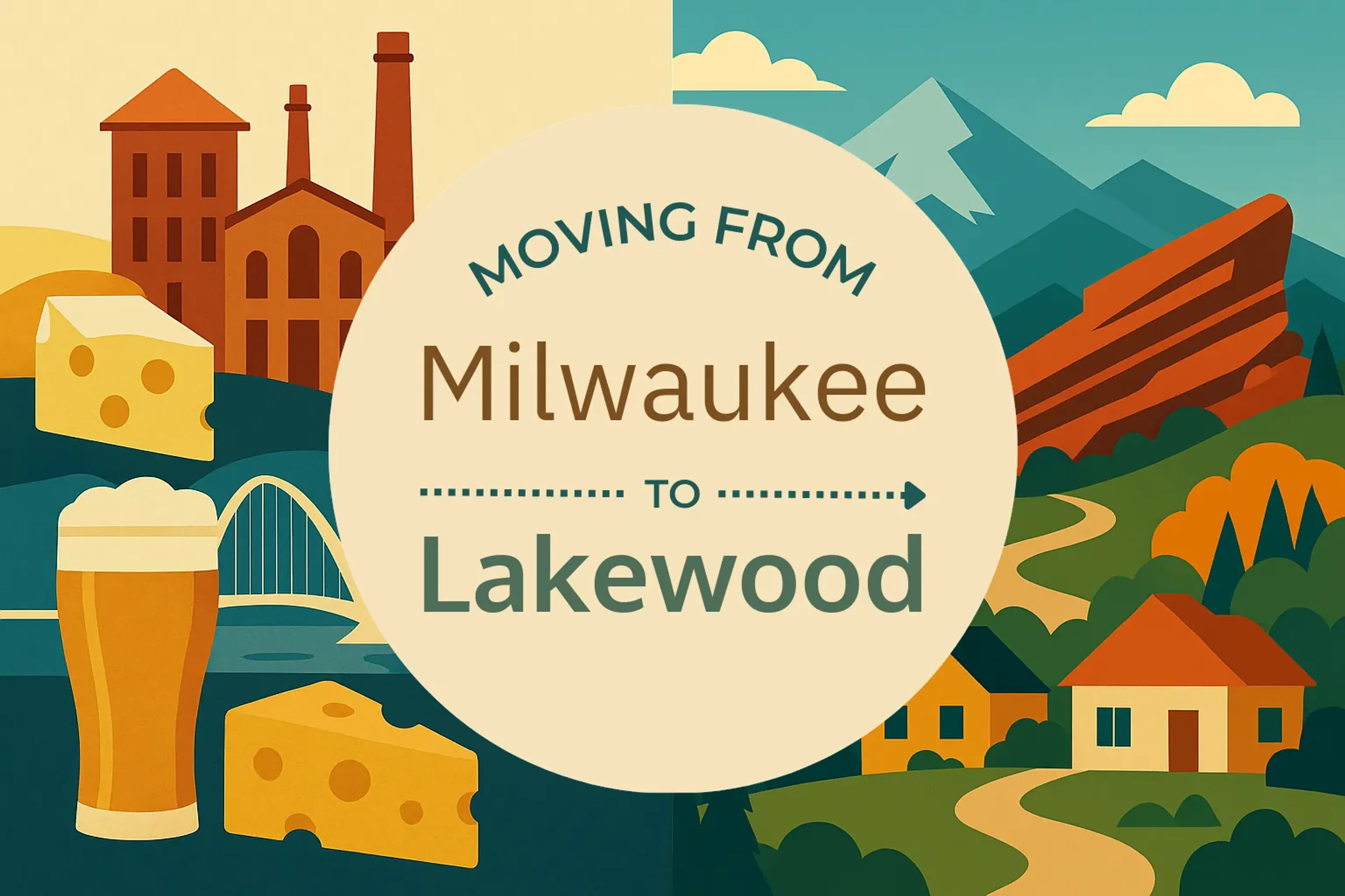 Side-by-side comparison of Milwaukee to Lakewood moving companies