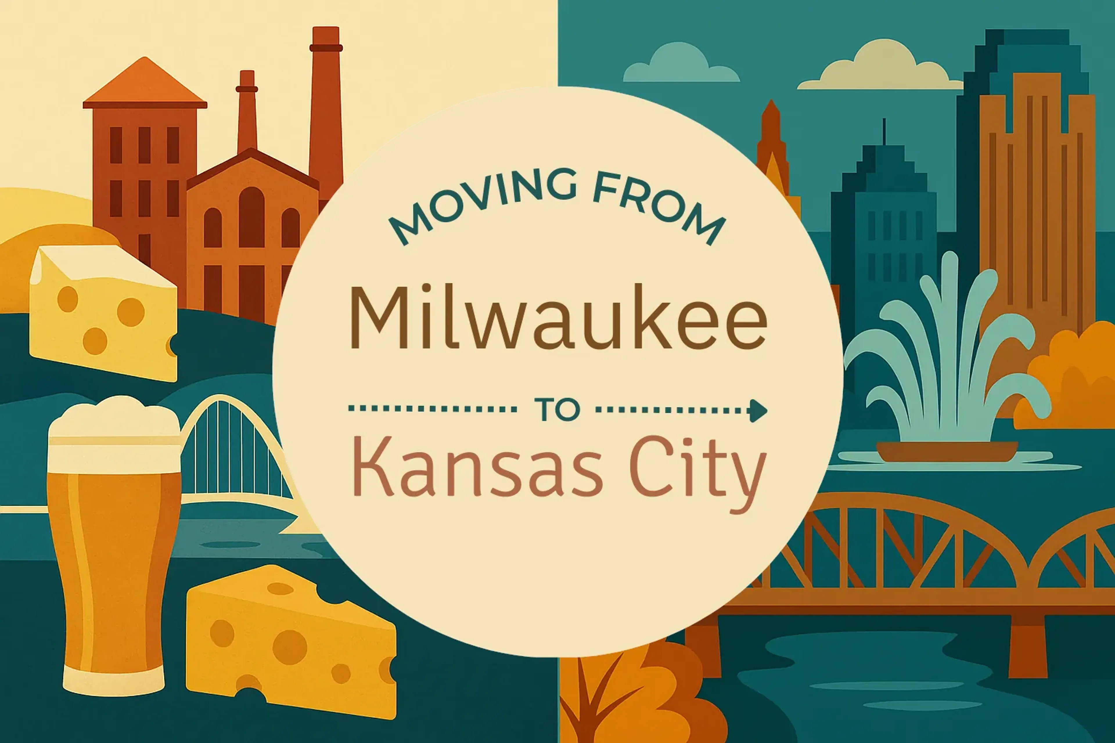 Side-by-side comparison of Milwaukee to Kansas City moving companies