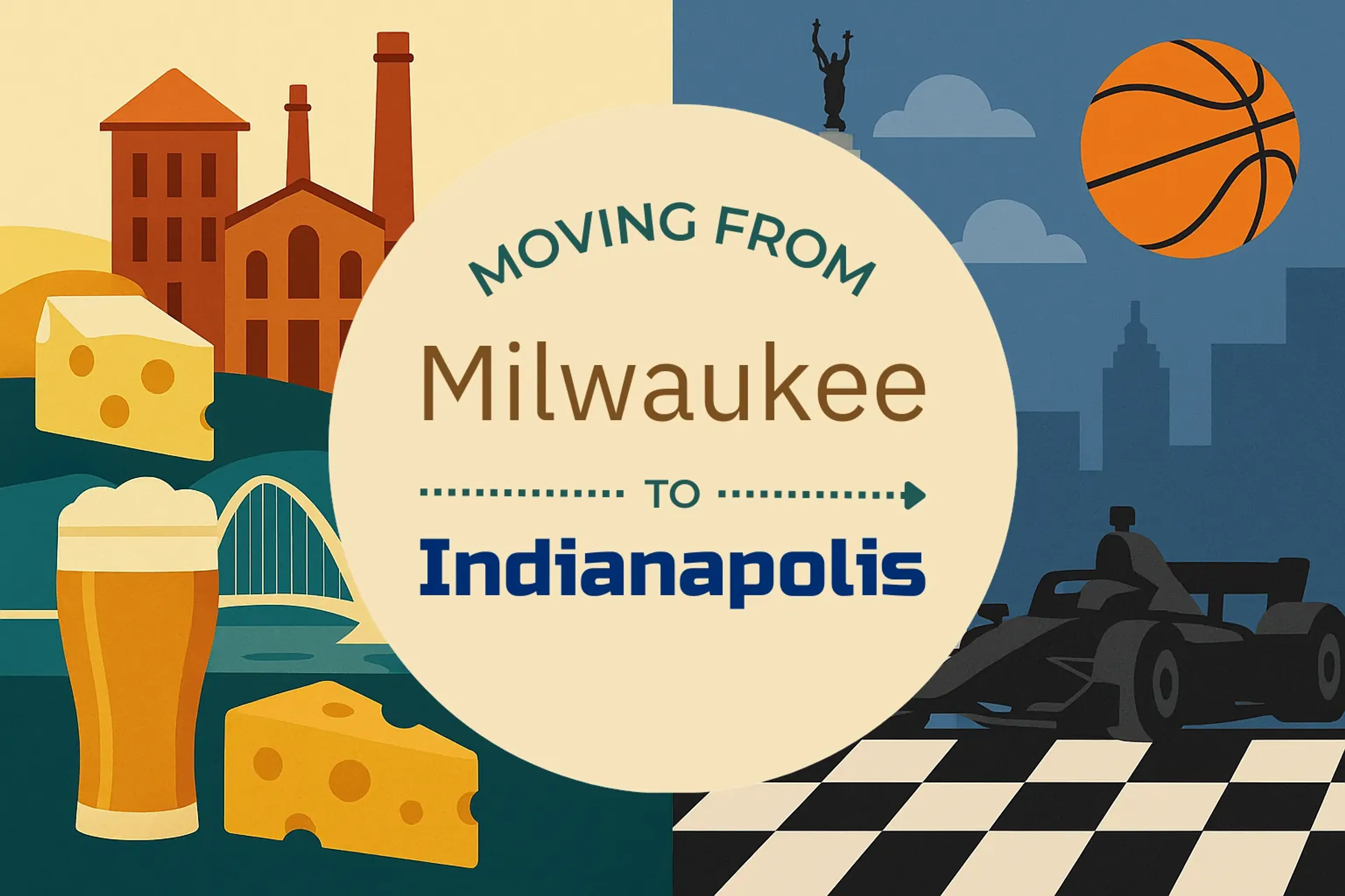 Side-by-side comparison of Milwaukee to Indianapolis moving companies