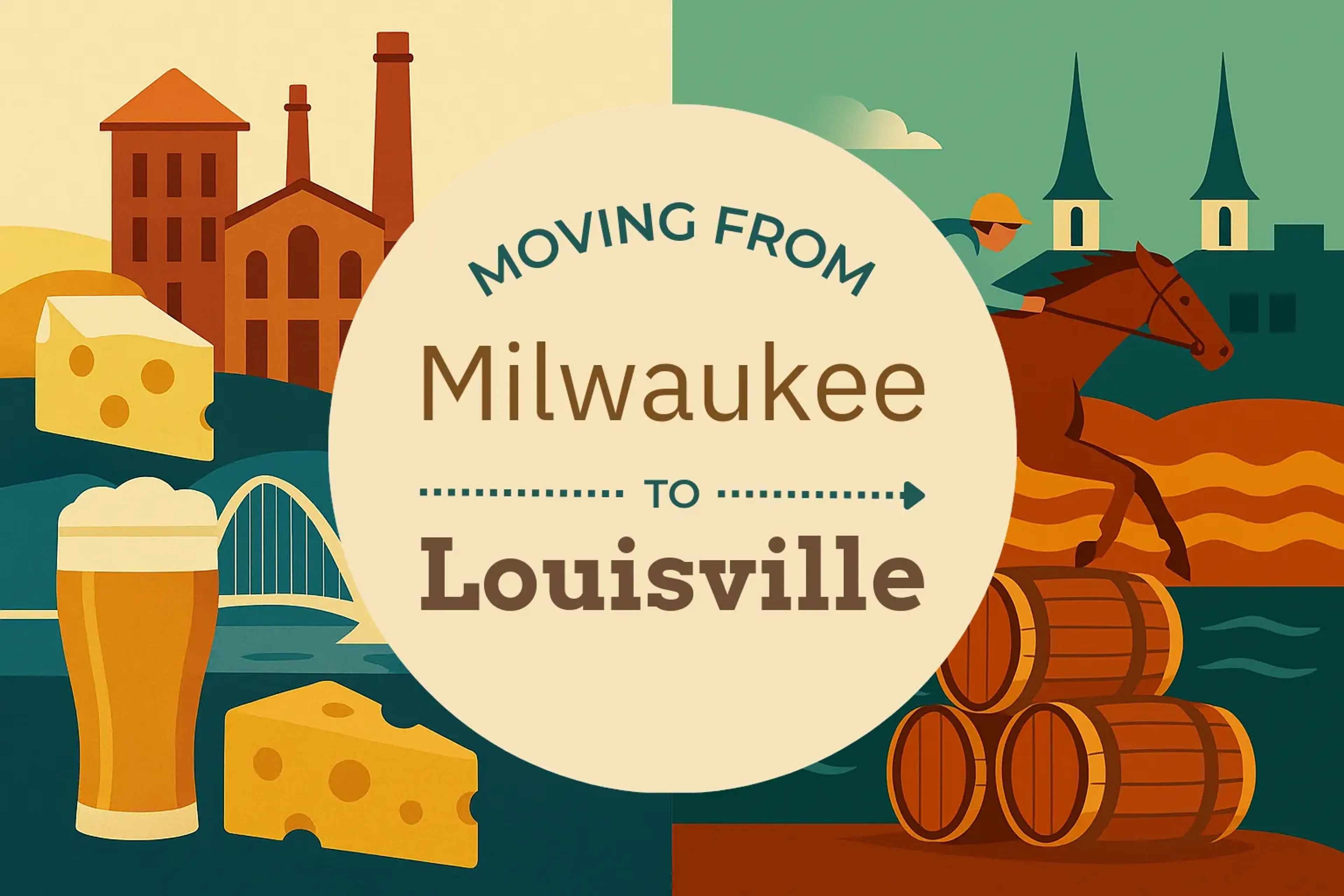 Side-by-side comparison of Milwaukee to Louisville moving companies