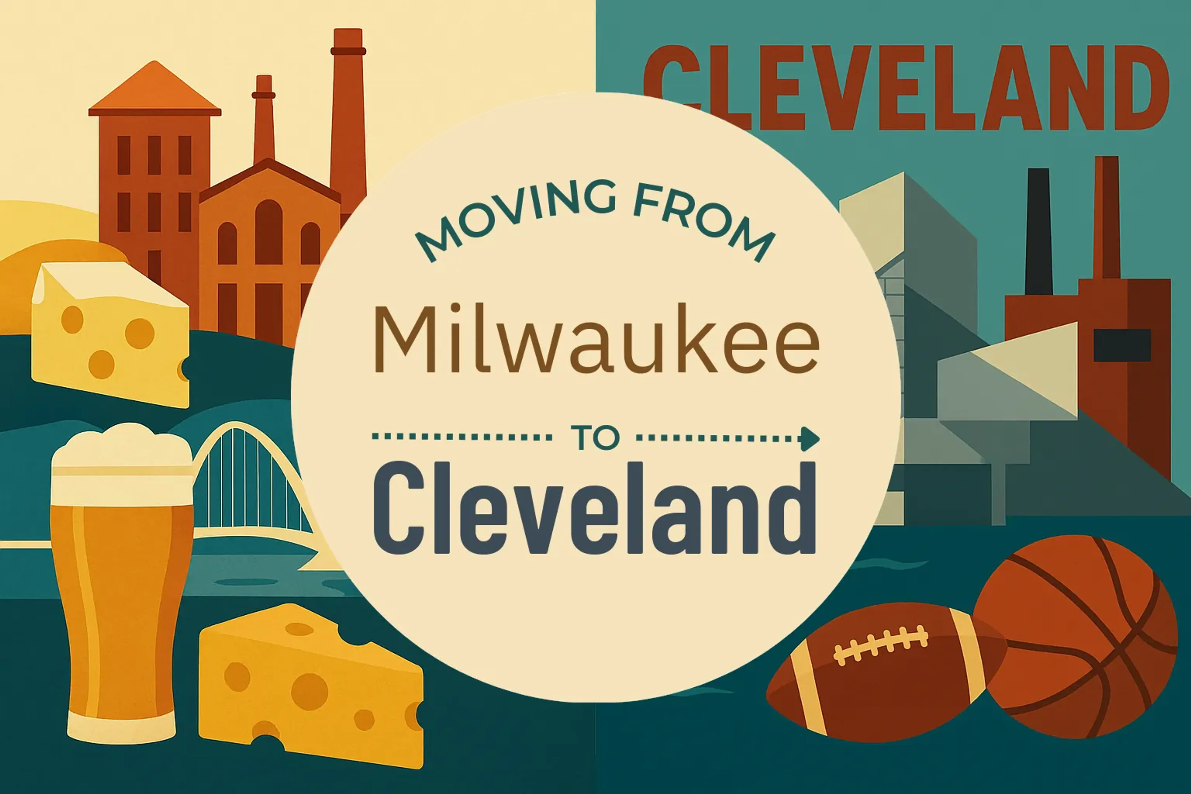 Side-by-side comparison of Milwaukee to Cleveland moving companies