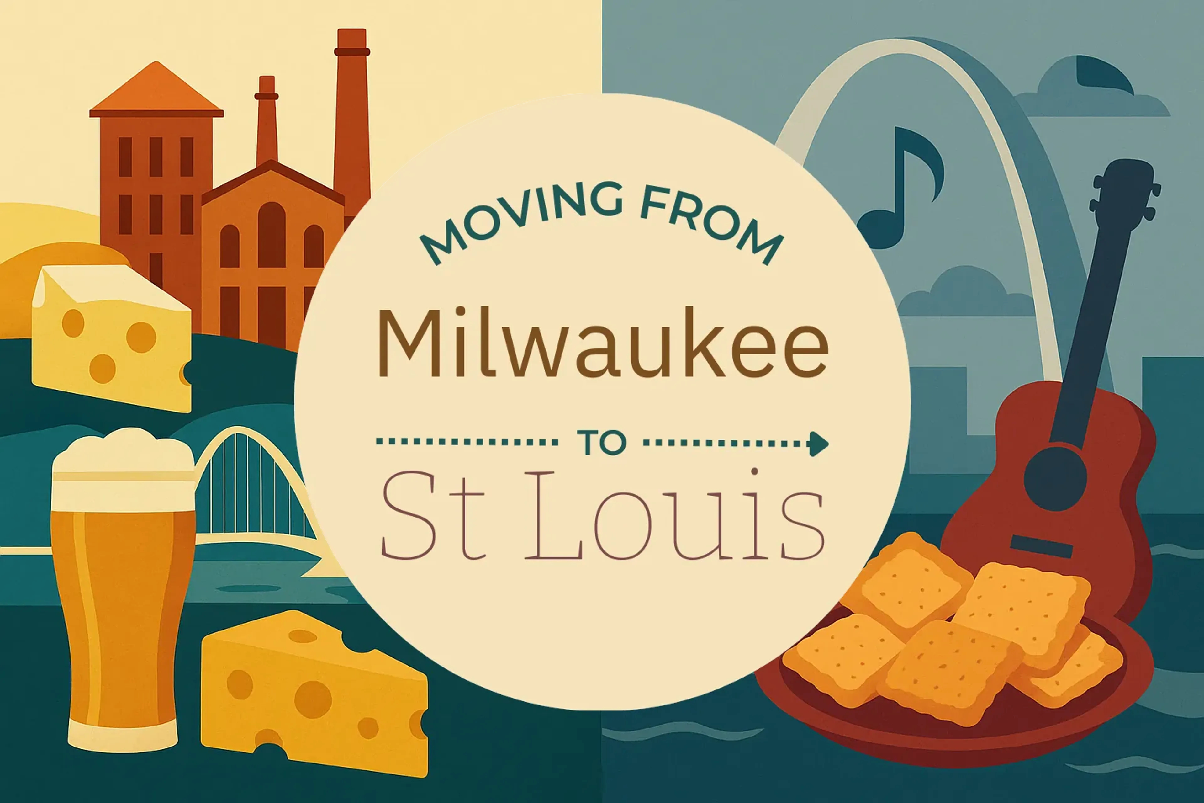 Side-by-side comparison of Milwaukee to St. Louis moving companies