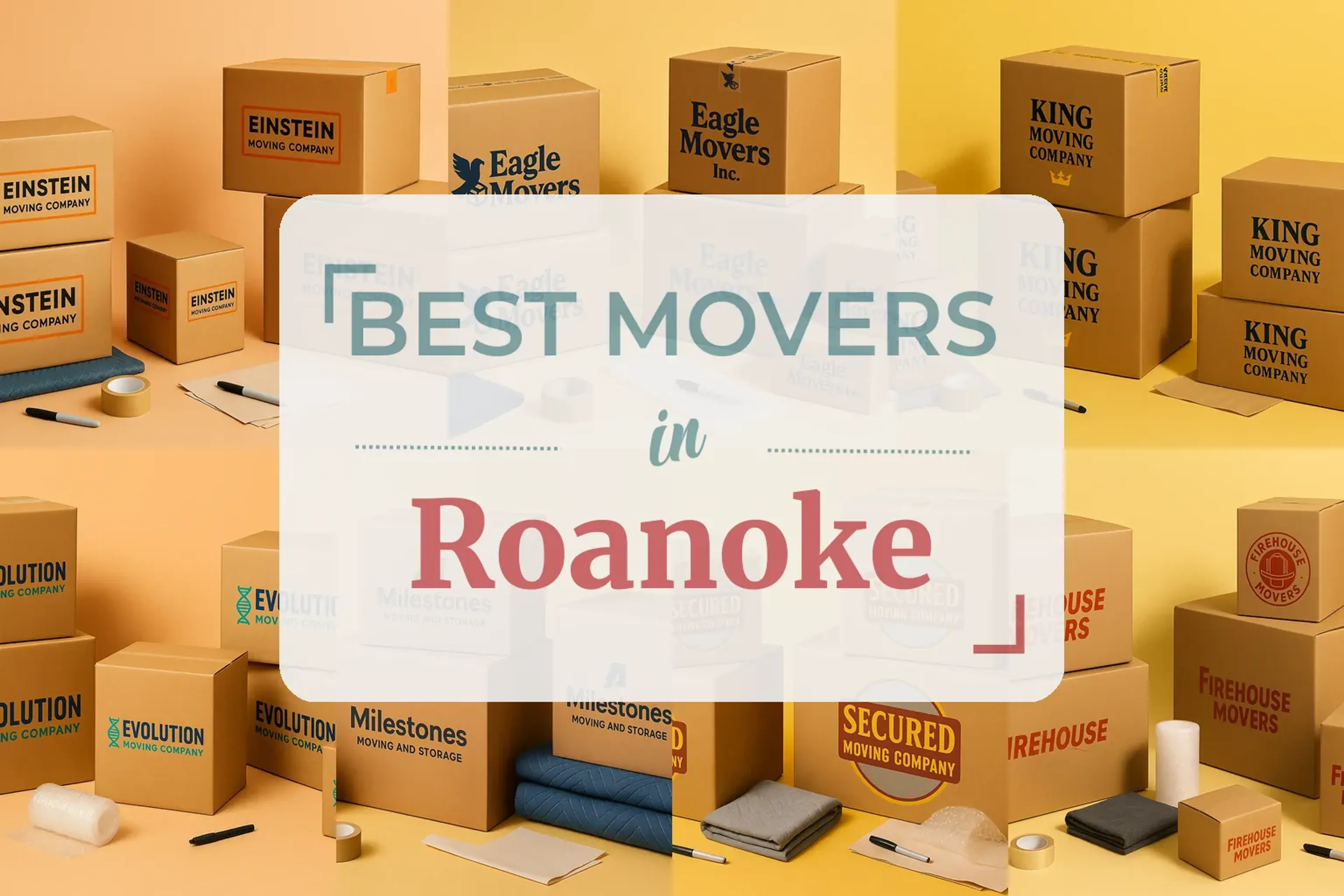 Side-by-side comparison of Roanoke moving companies
