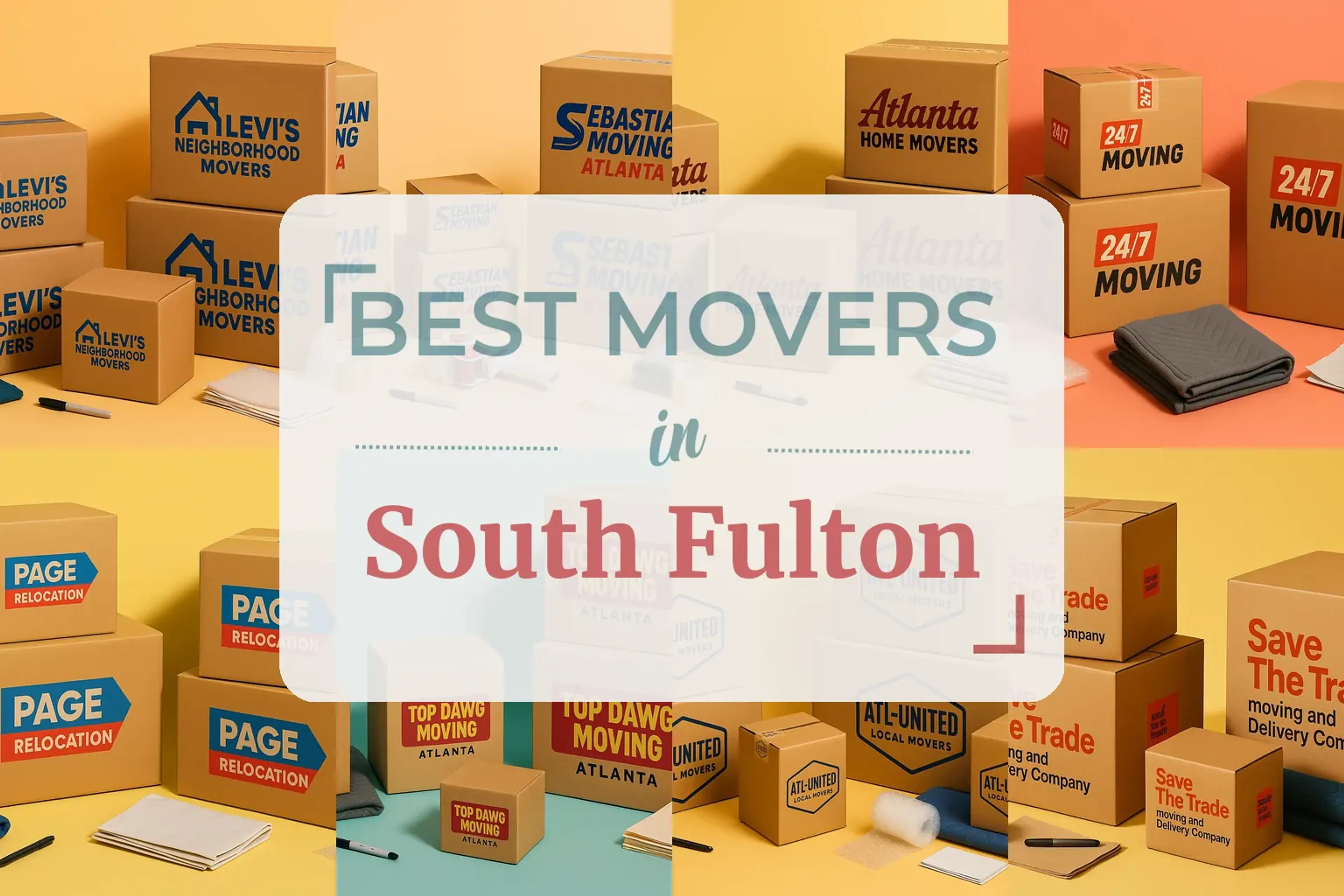 Side-by-side comparison of South Fulton moving companies
