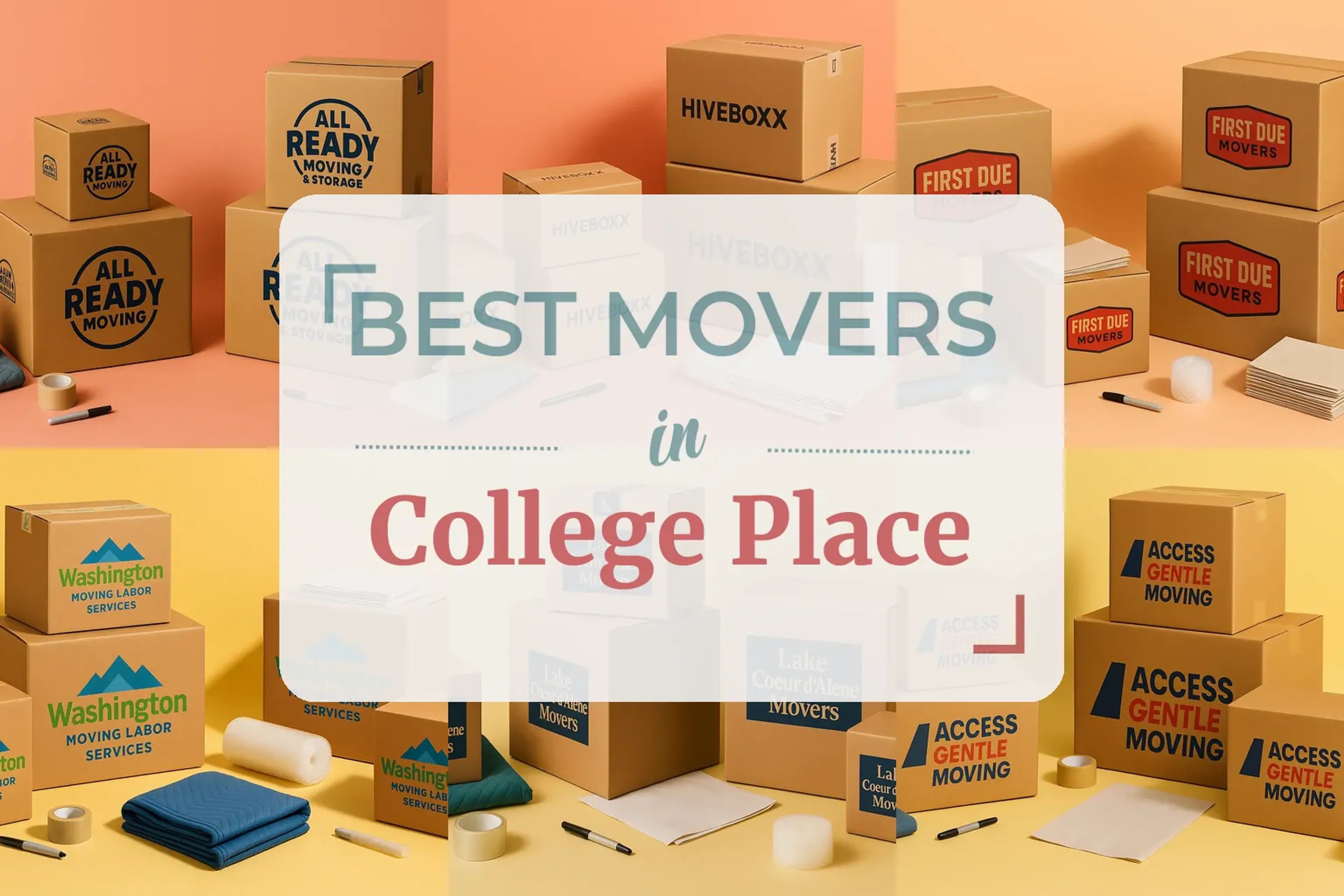 Side-by-side comparison of College Place moving companies