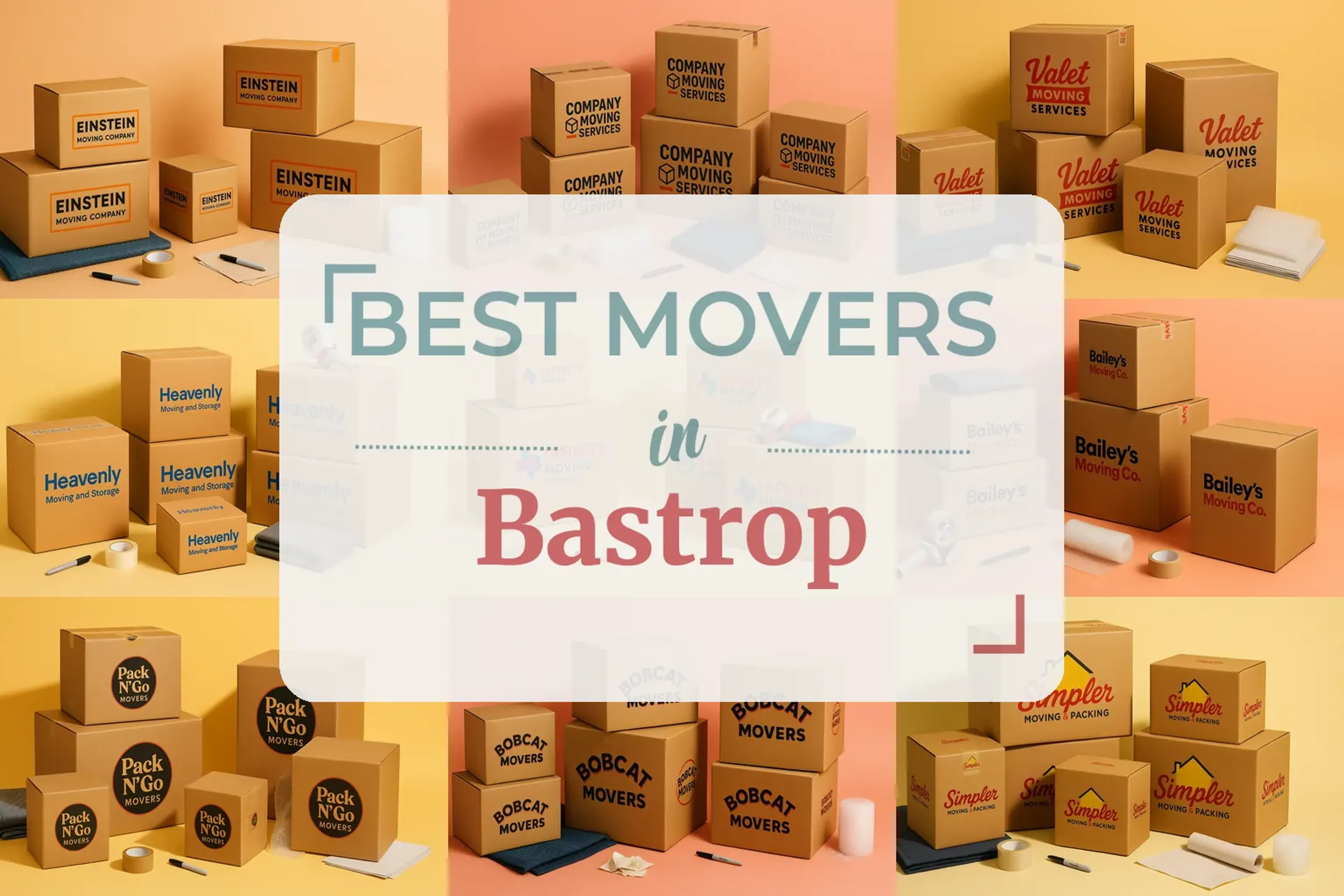 Side-by-side comparison of Bastrop moving companies