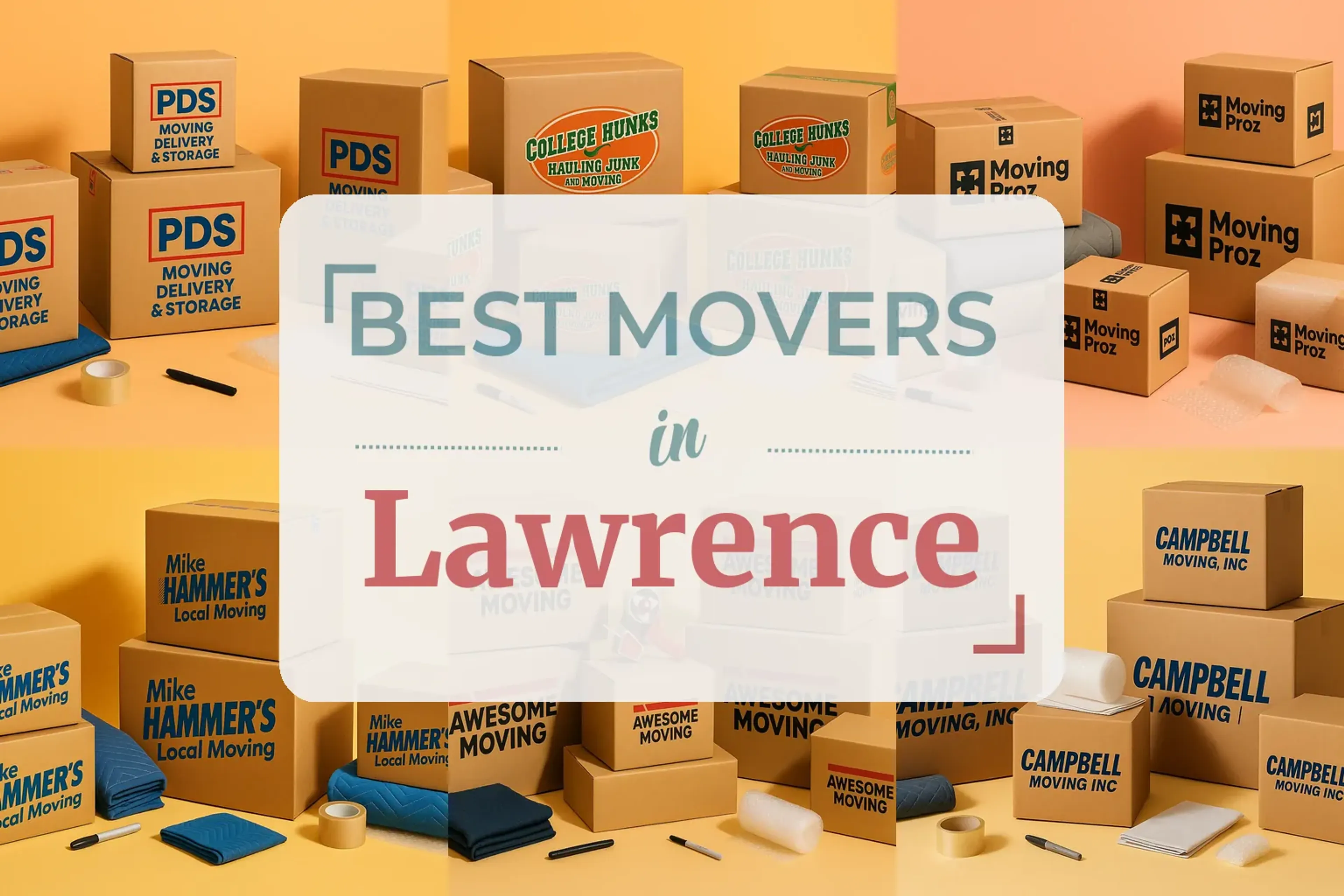 Side-by-side comparison of Lawrence moving companies
