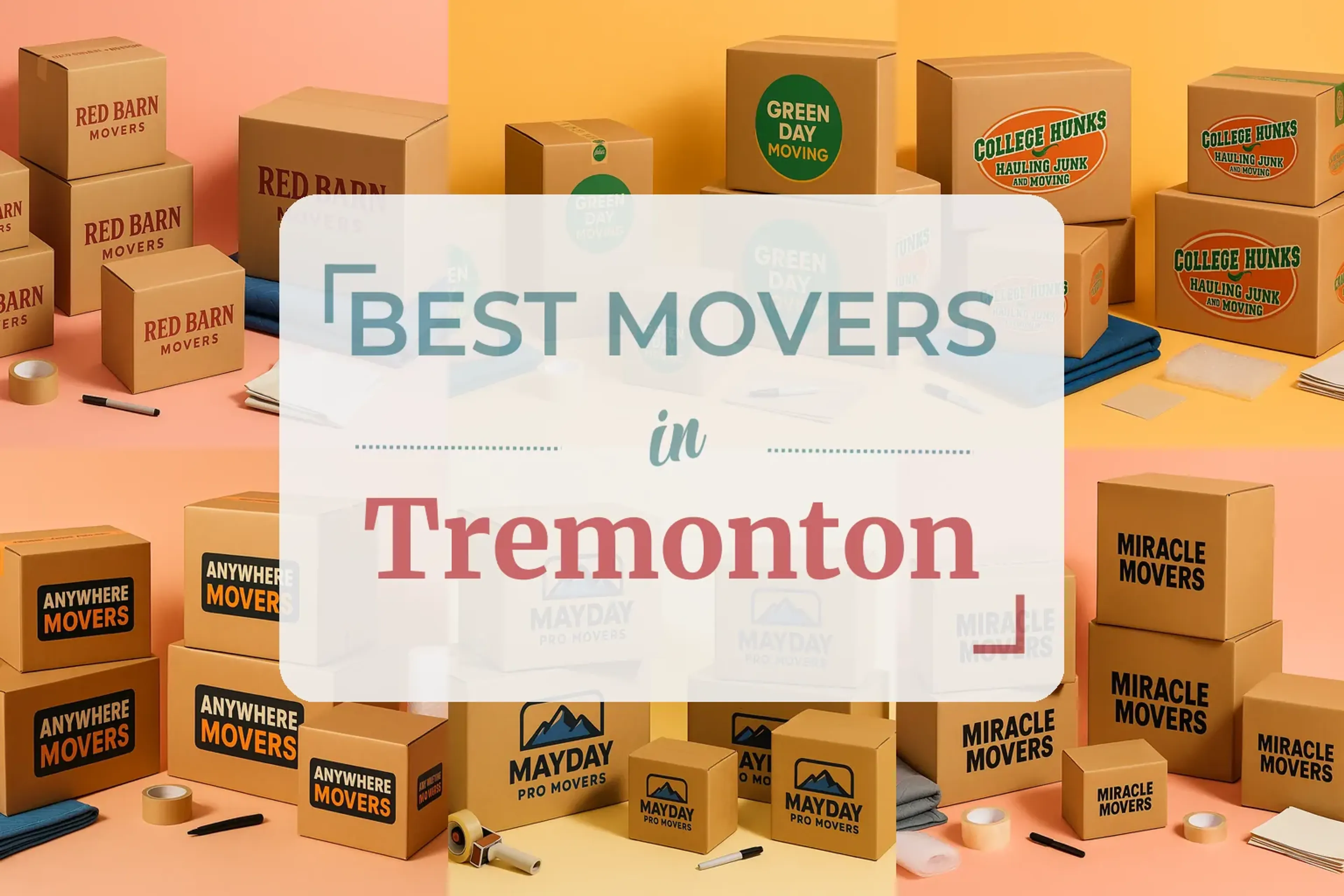 Side-by-side comparison of Tremonton moving companies