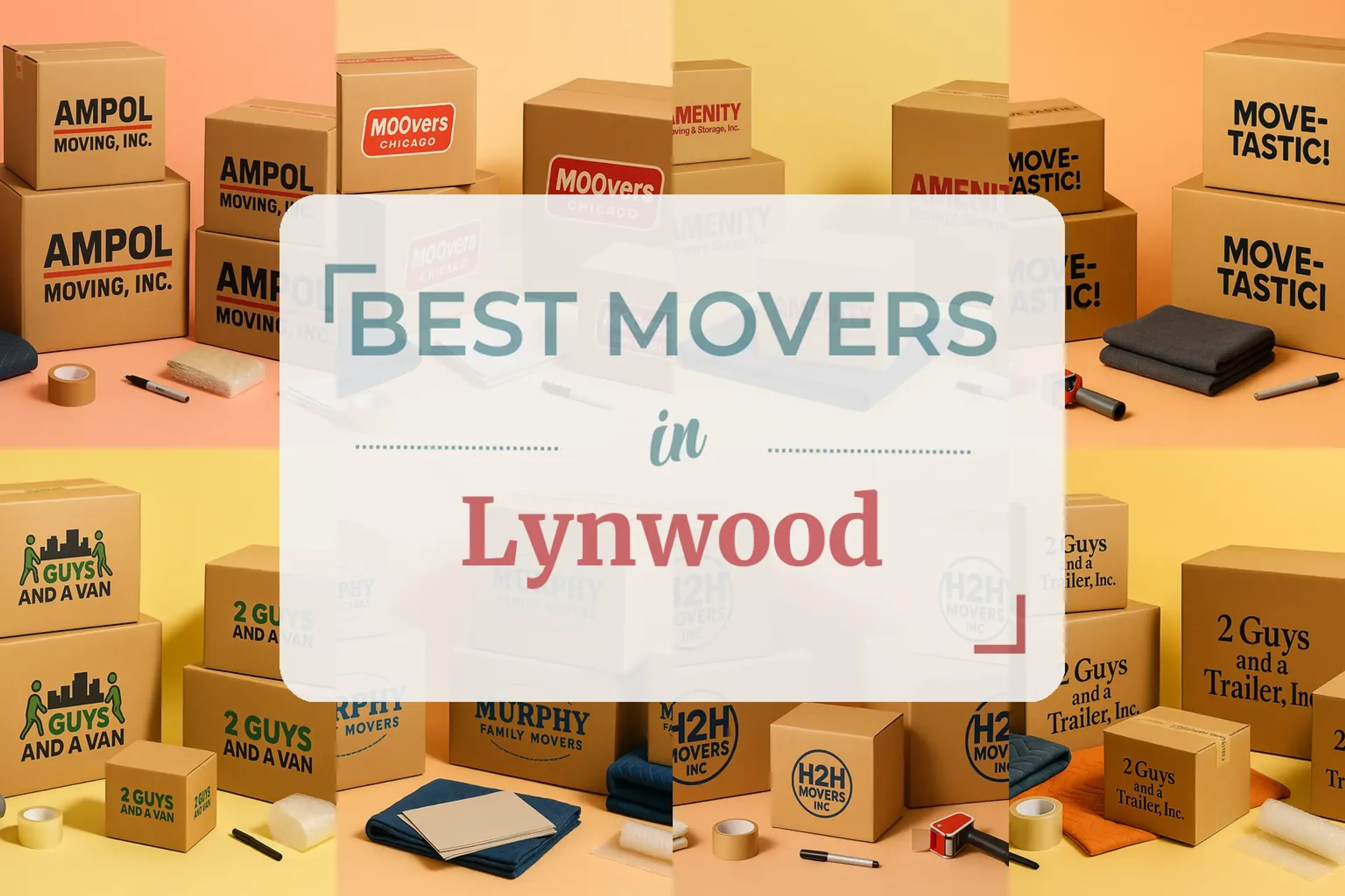 Side-by-side comparison of Lynwood moving companies