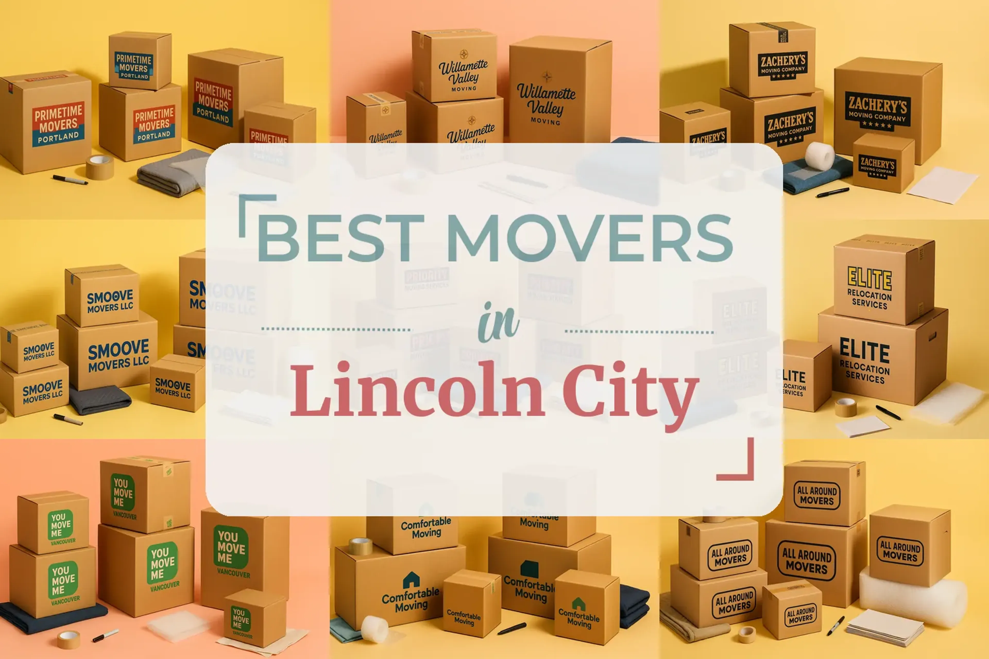 Side-by-side comparison of Lincoln City moving companies