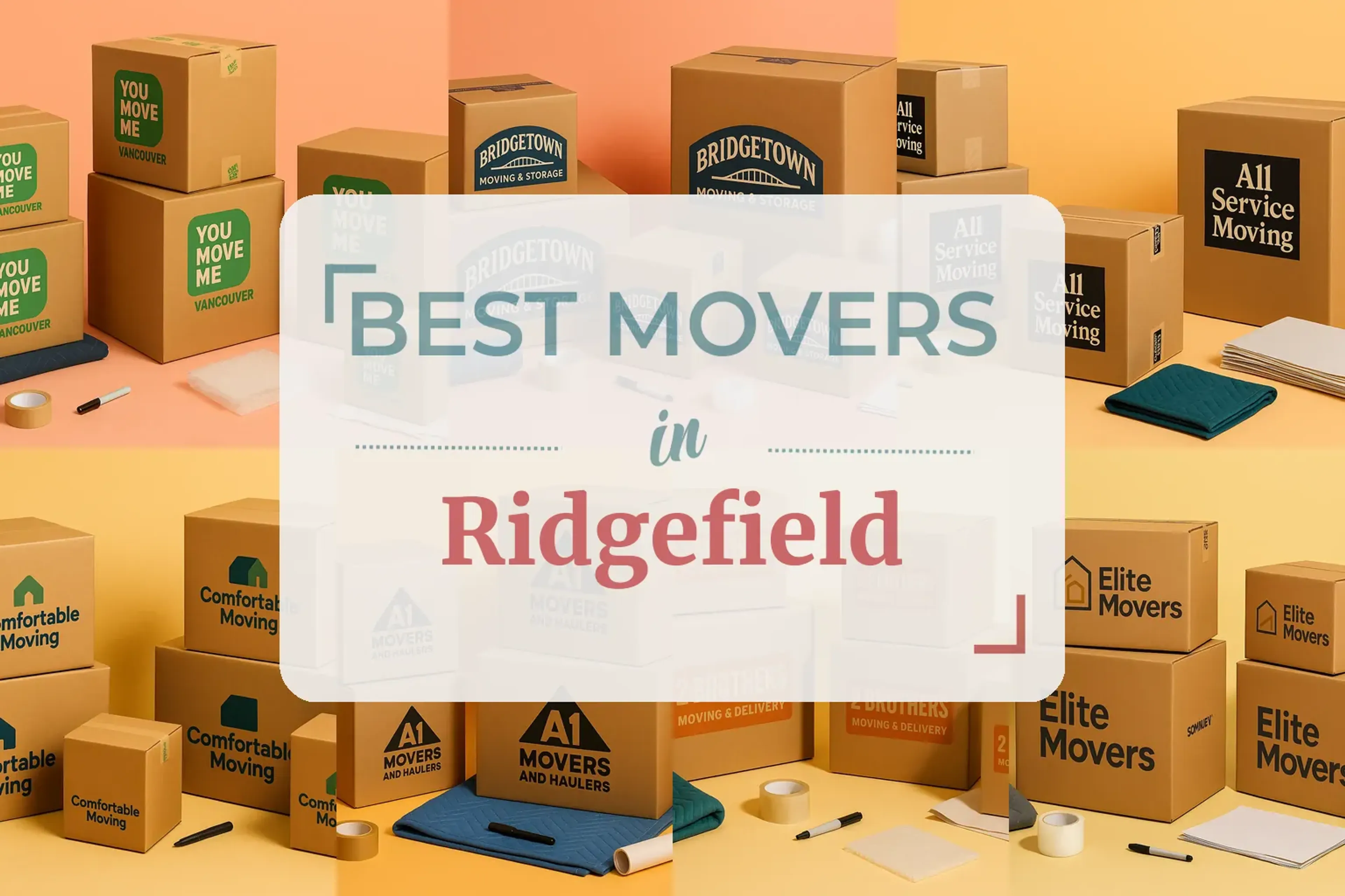 Side-by-side comparison of Ridgefield moving companies