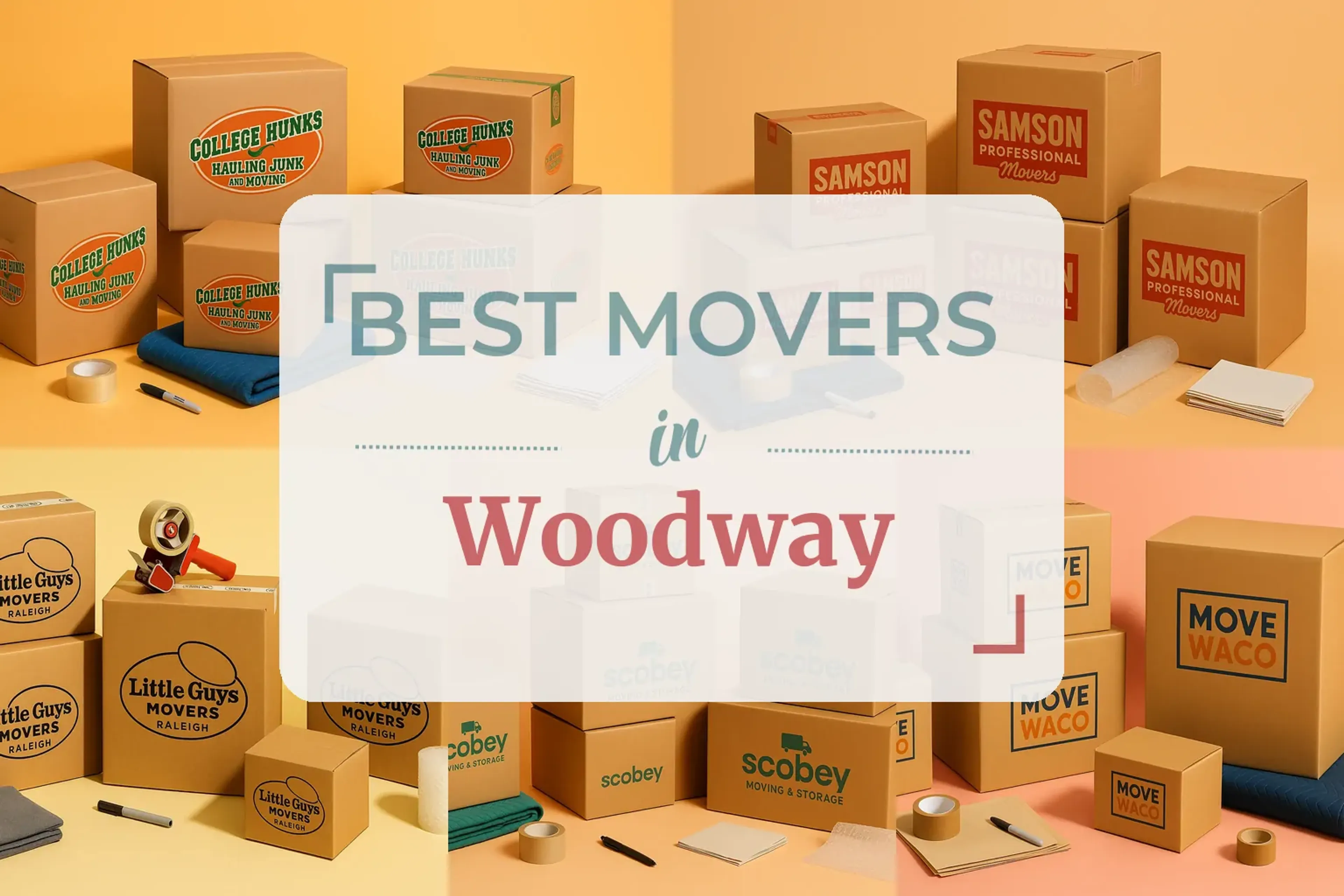 Side-by-side comparison of Woodway moving companies
