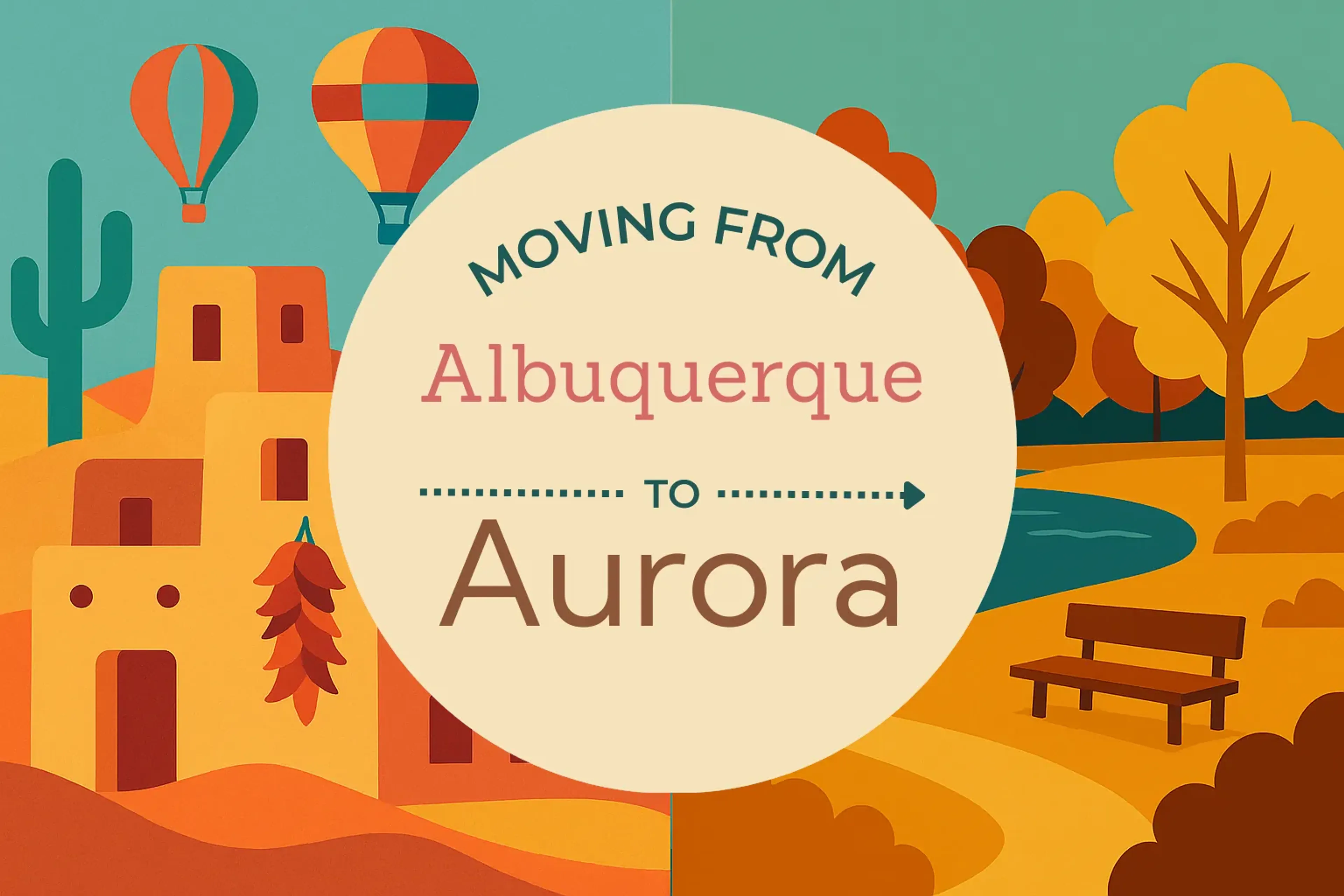 Side-by-side comparison of Albuquerque to Aurora moving companies