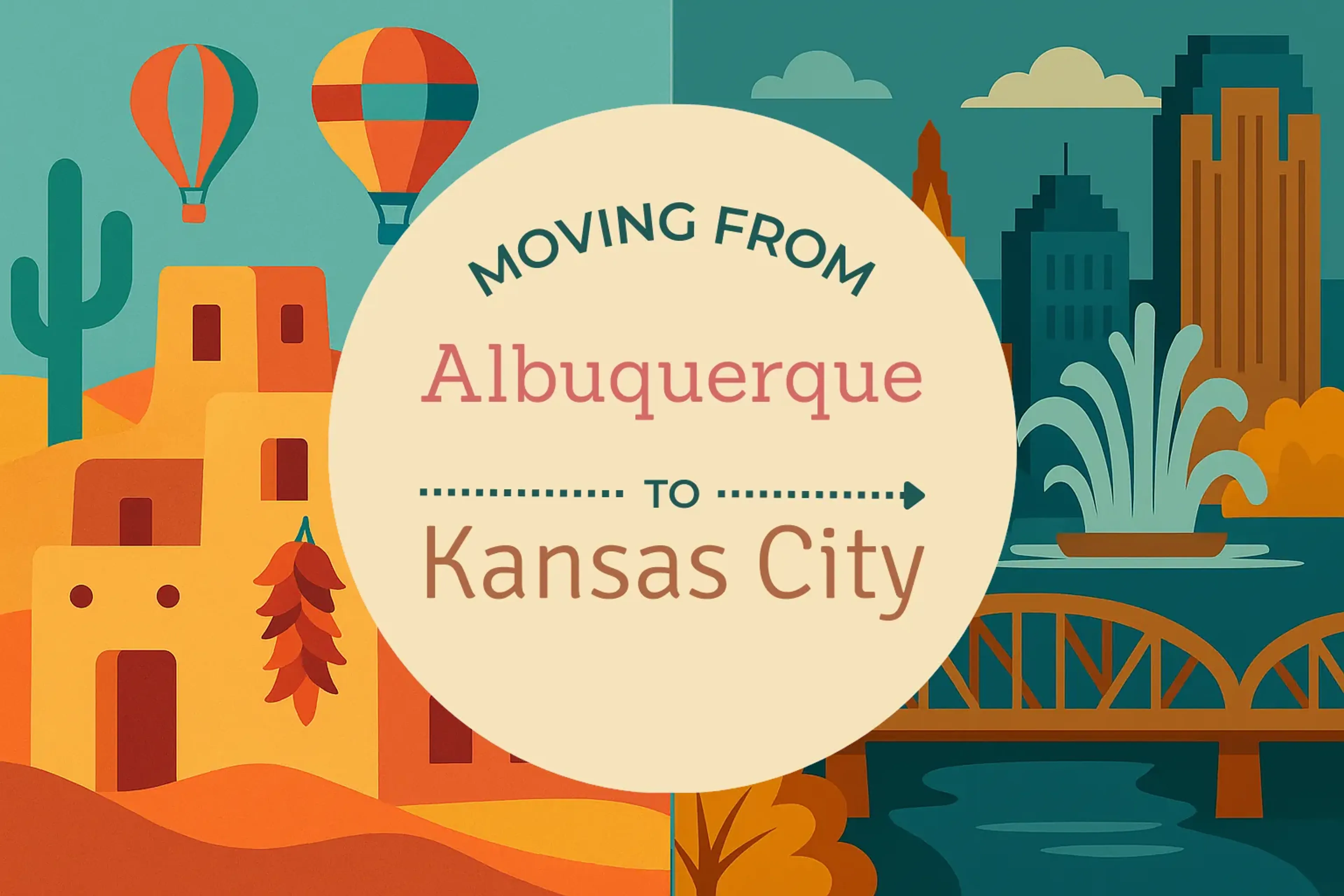 Side-by-side comparison of Albuquerque to Kansas City moving companies