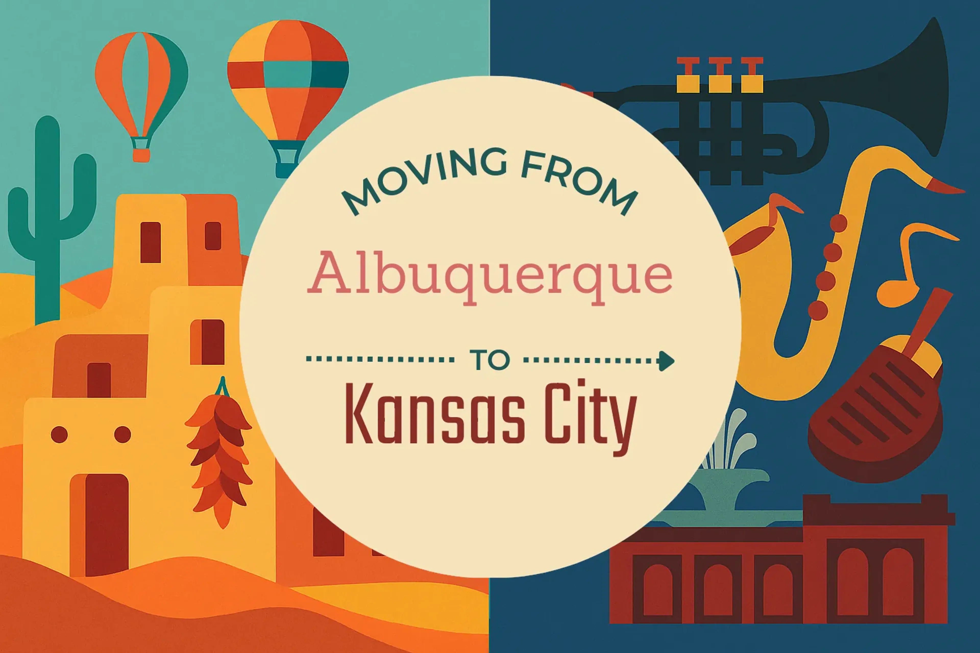 Side-by-side comparison of Albuquerque to Kansas City moving companies