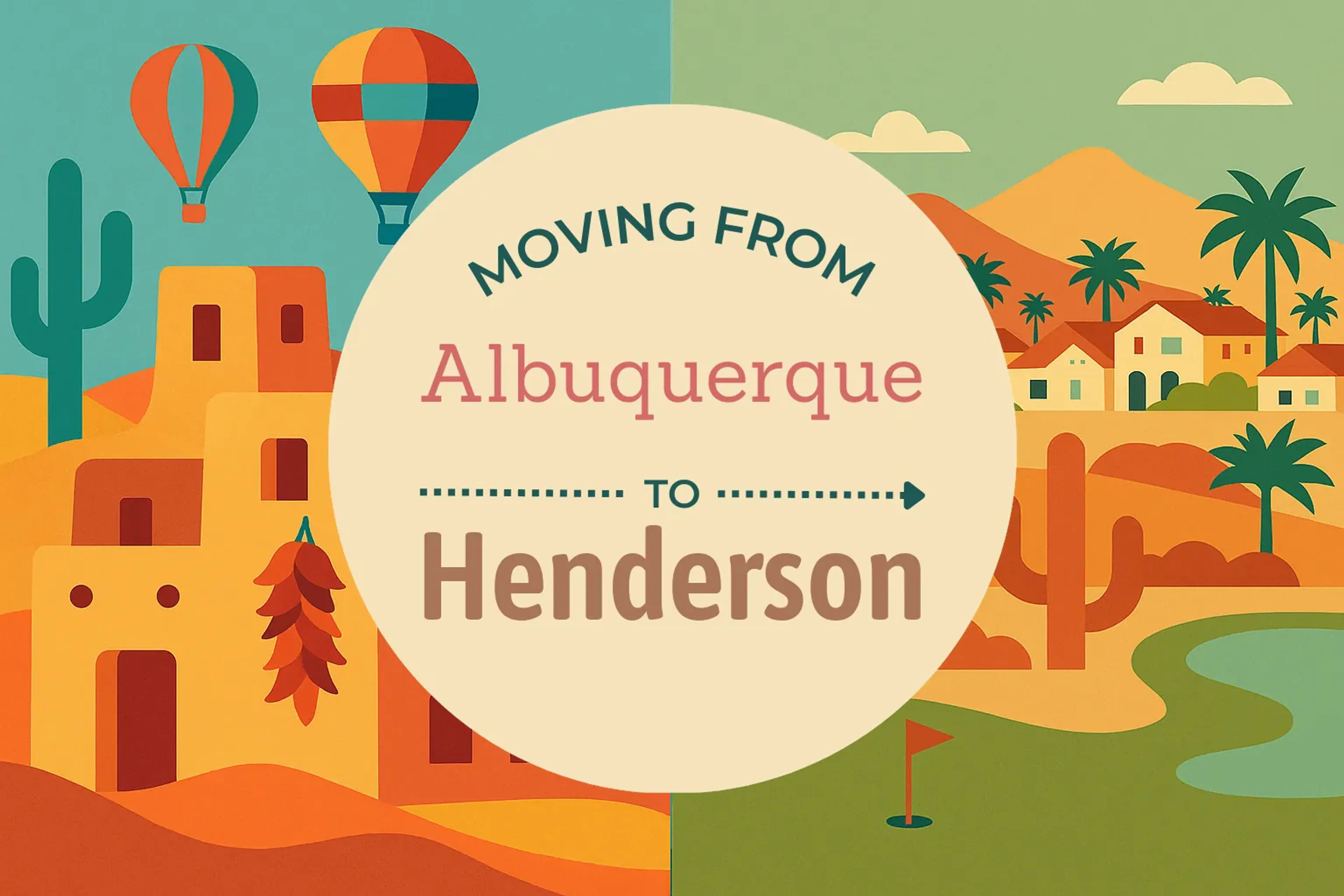 Side-by-side comparison of Albuquerque to Henderson moving companies