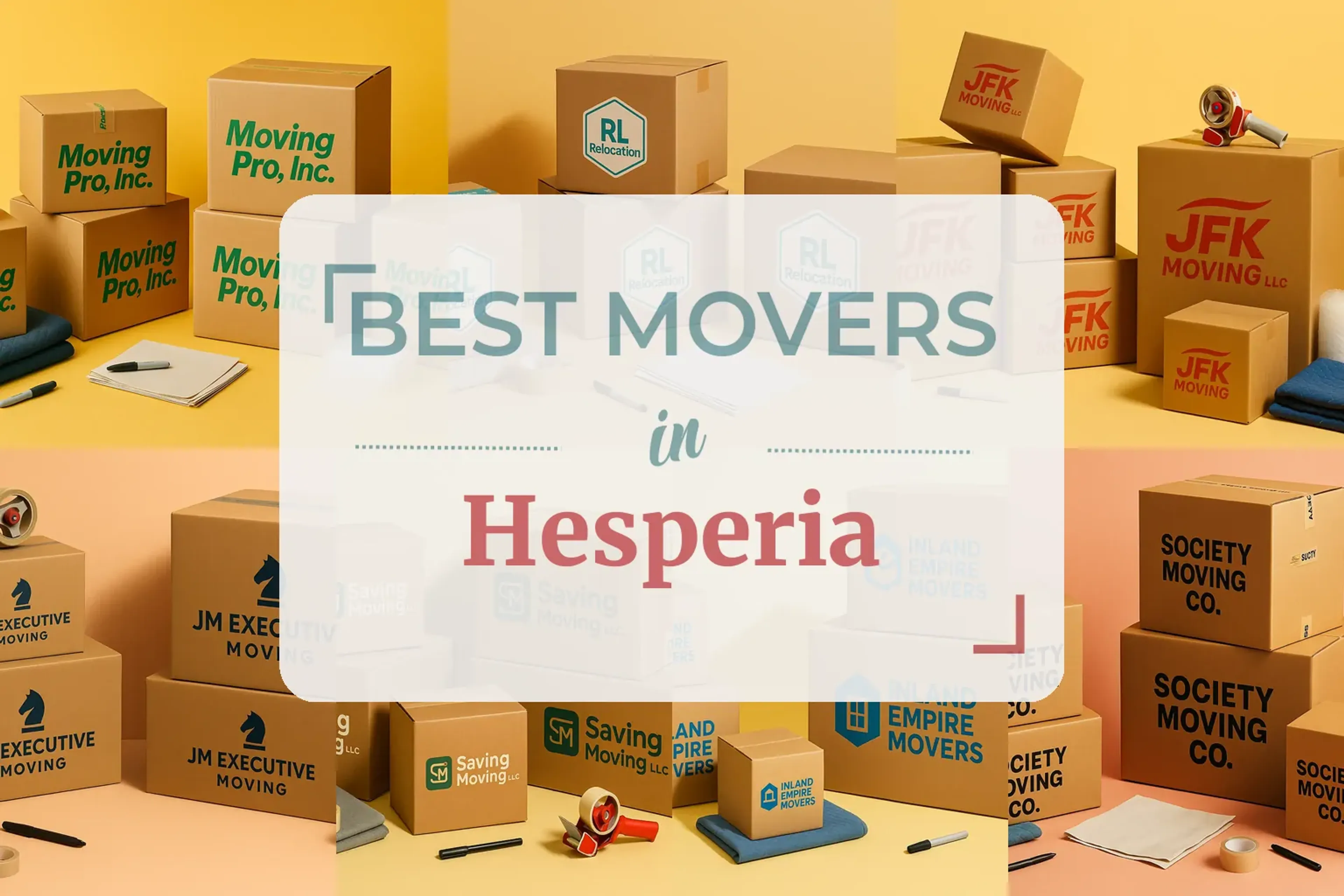 Side-by-side comparison of Hesperia moving companies