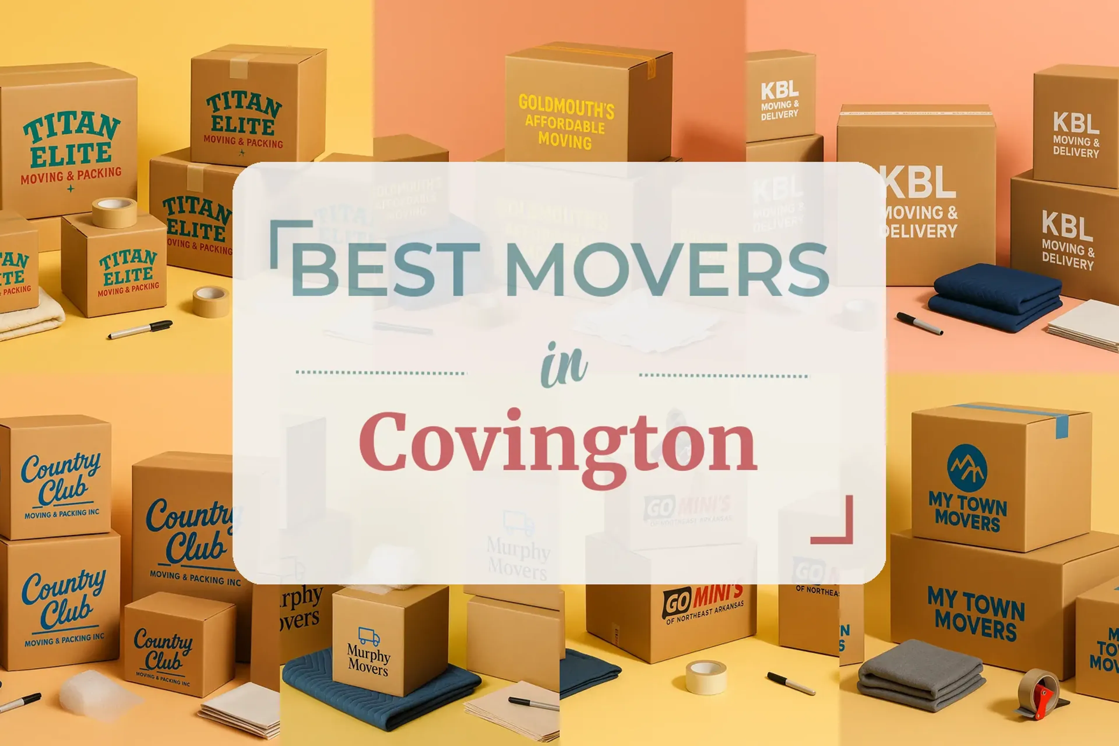 Side-by-side comparison of Covington moving companies