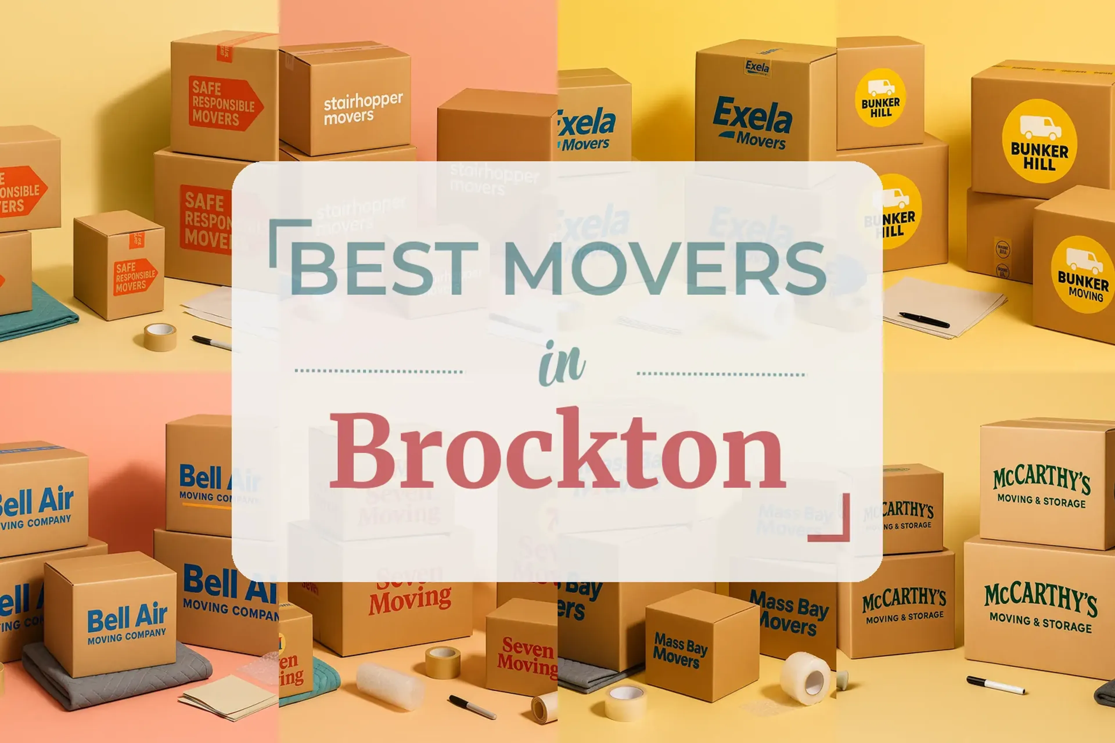 Side-by-side comparison of Brockton moving companies
