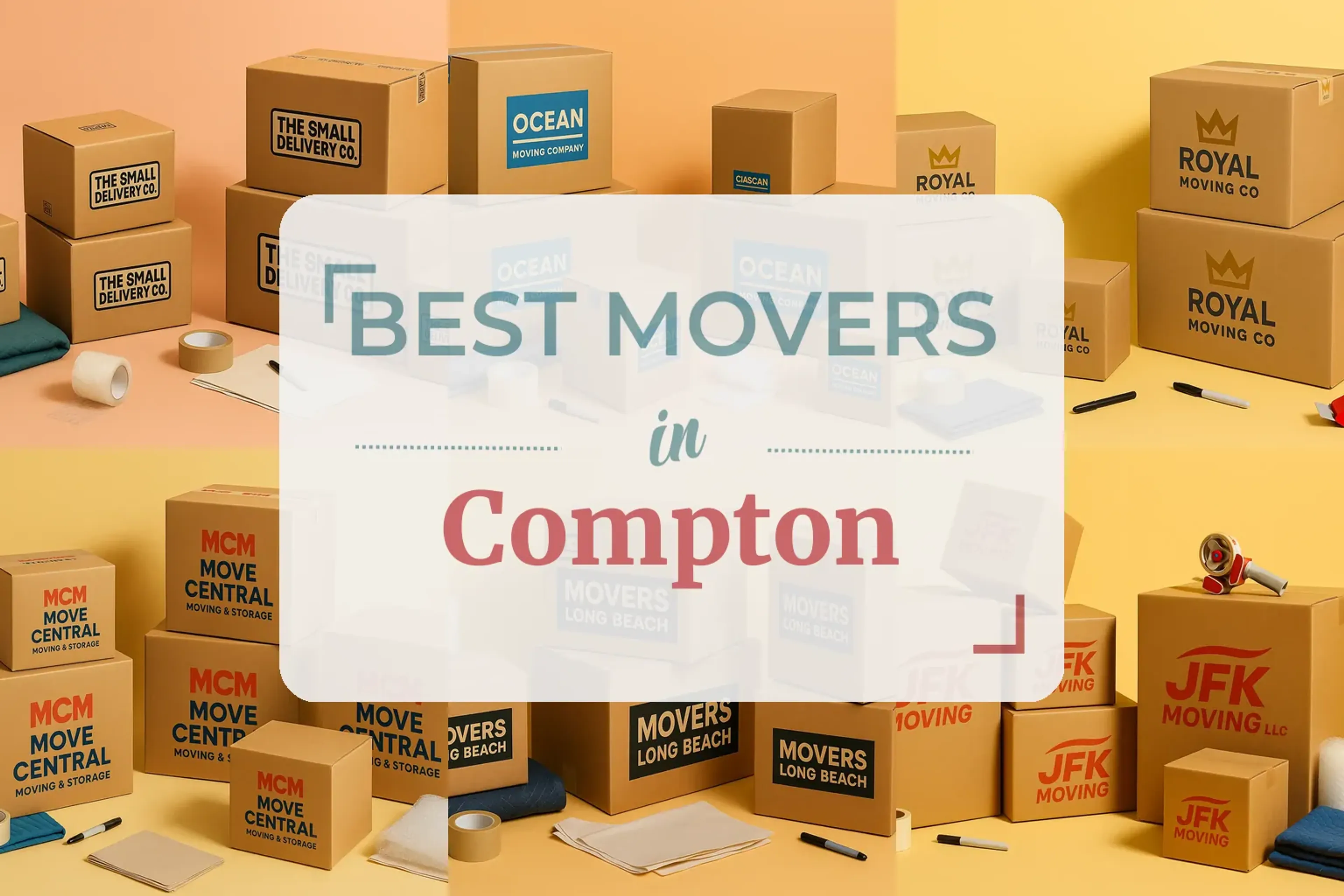 Side-by-side comparison of Compton moving companies