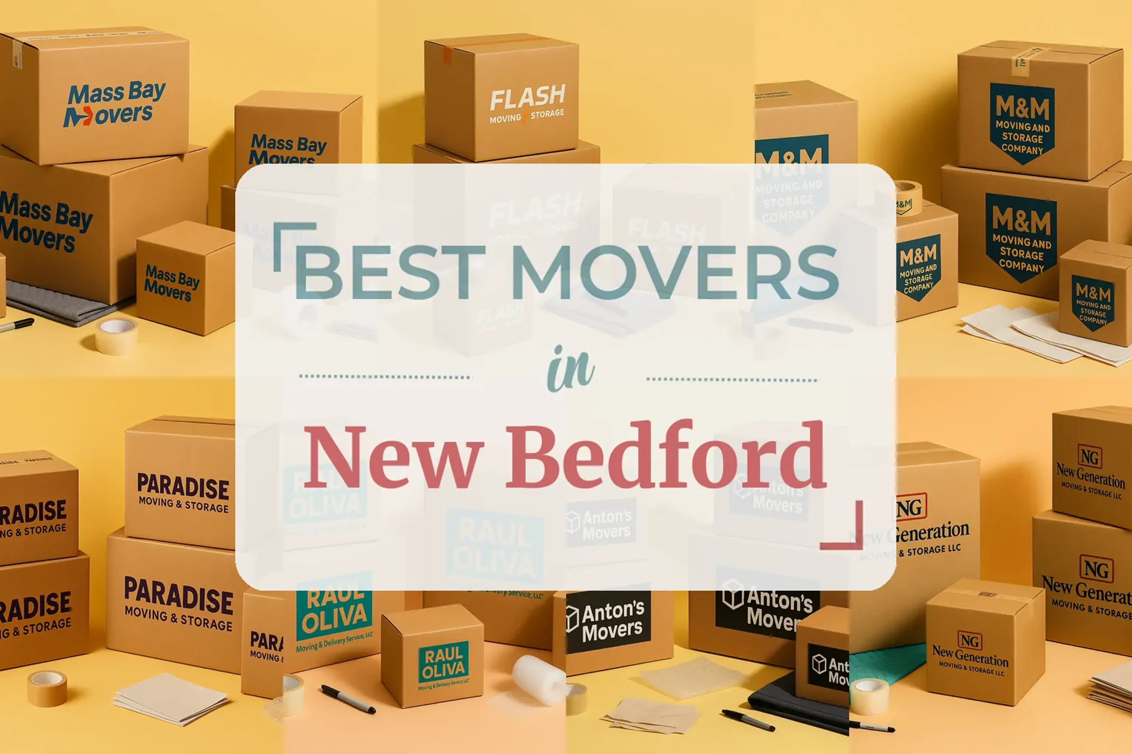 Side-by-side comparison of New Bedford moving companies