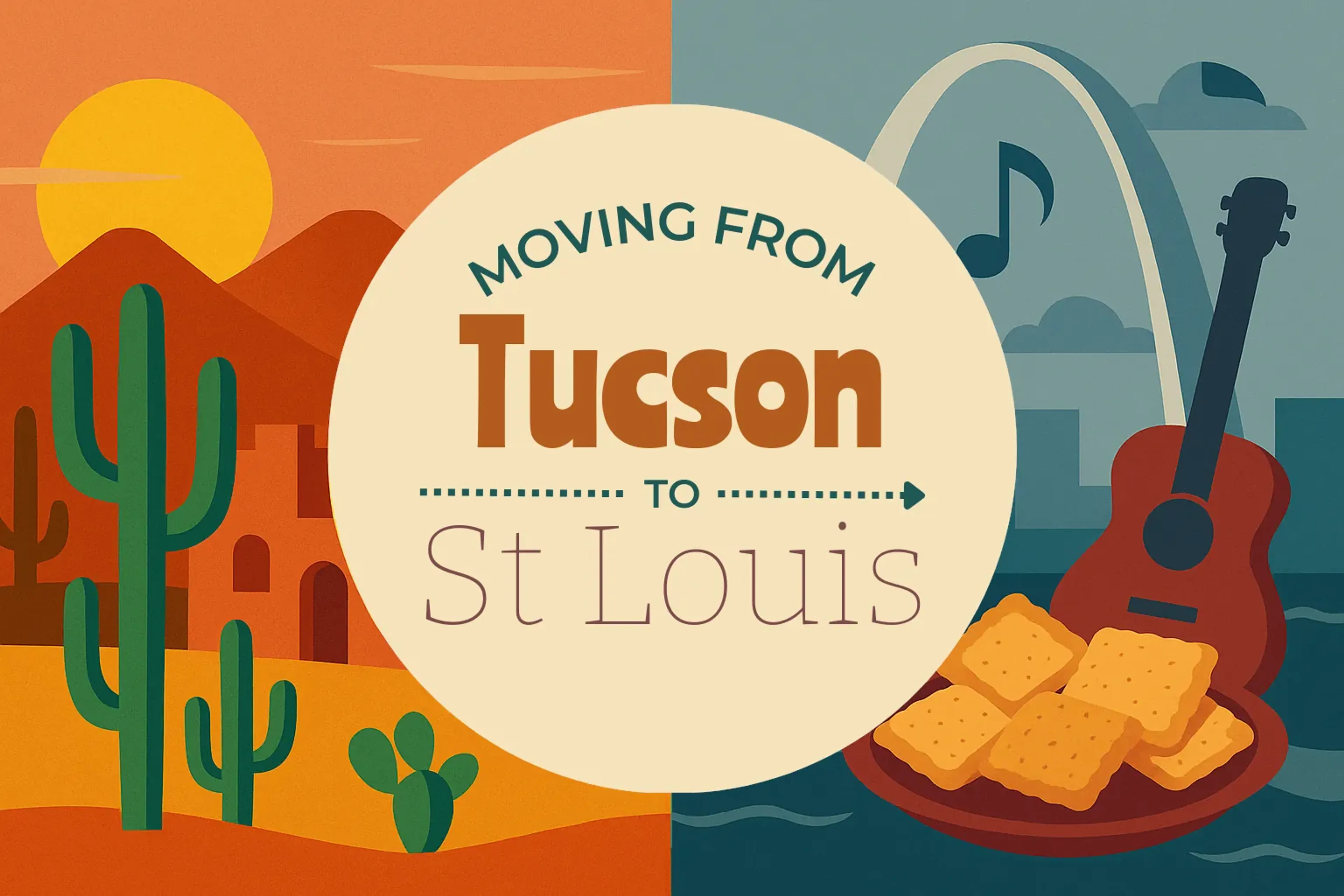 Side-by-side comparison of Tucson to St. Louis moving companies