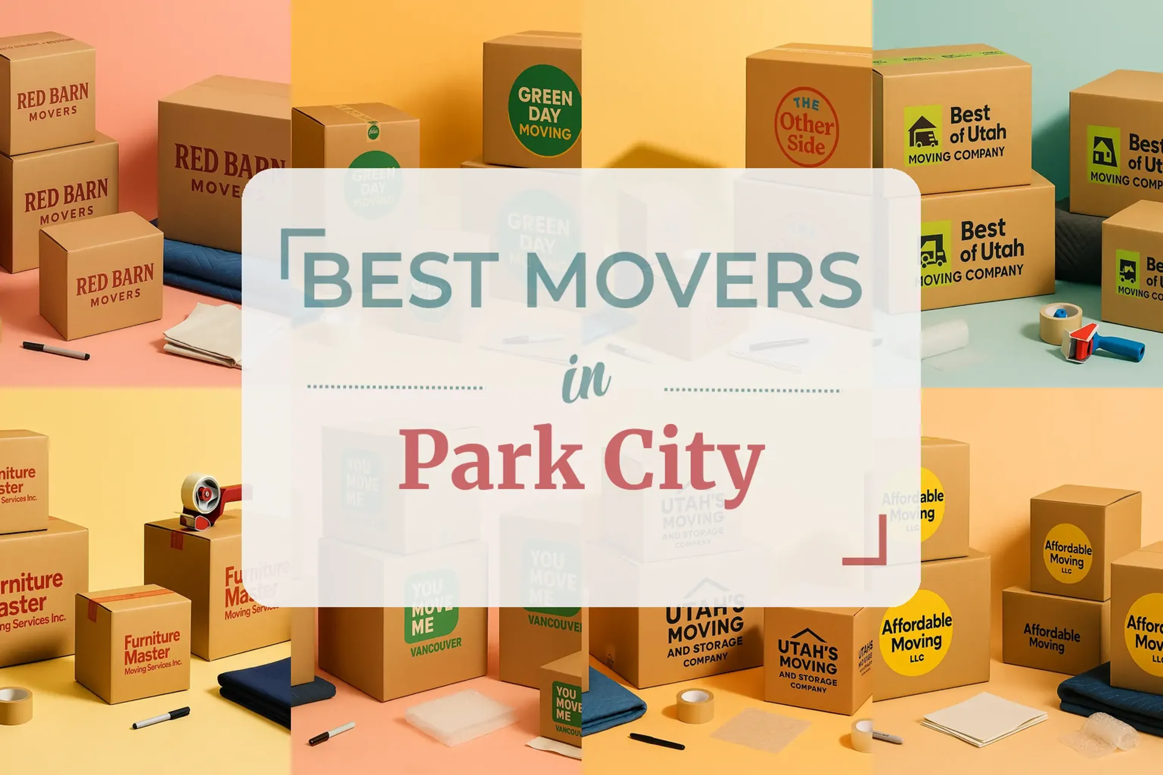 Side-by-side comparison of Park City moving companies