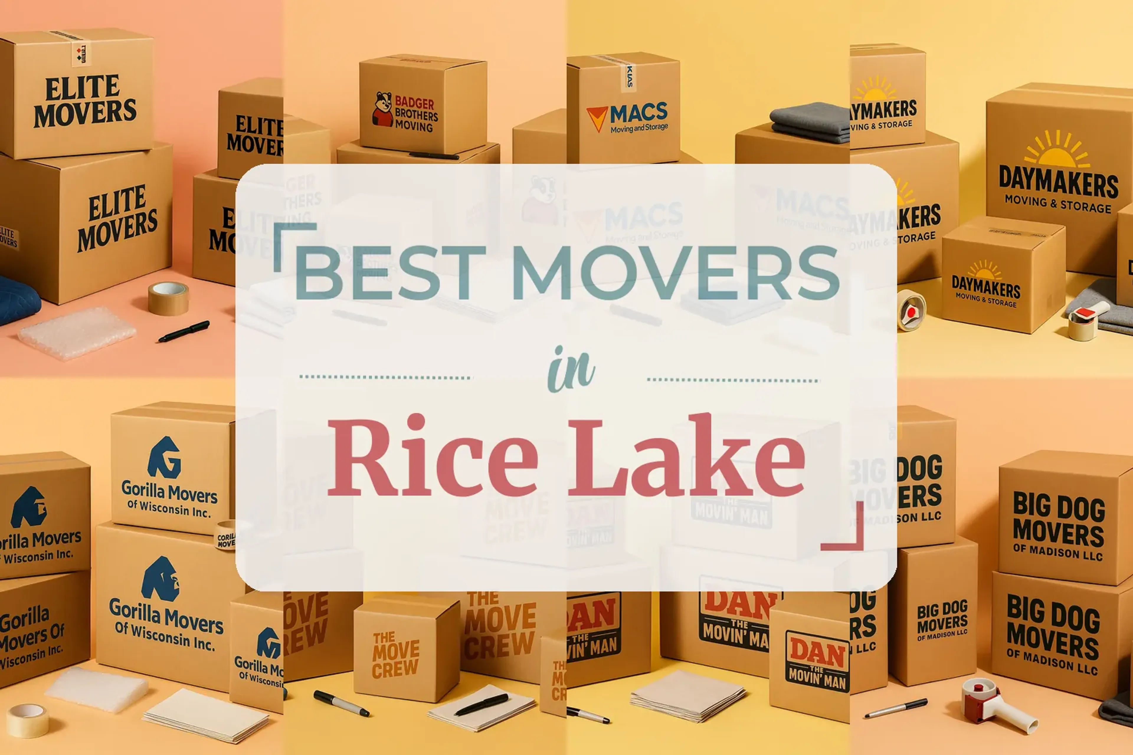 Side-by-side comparison of Rice Lake moving companies