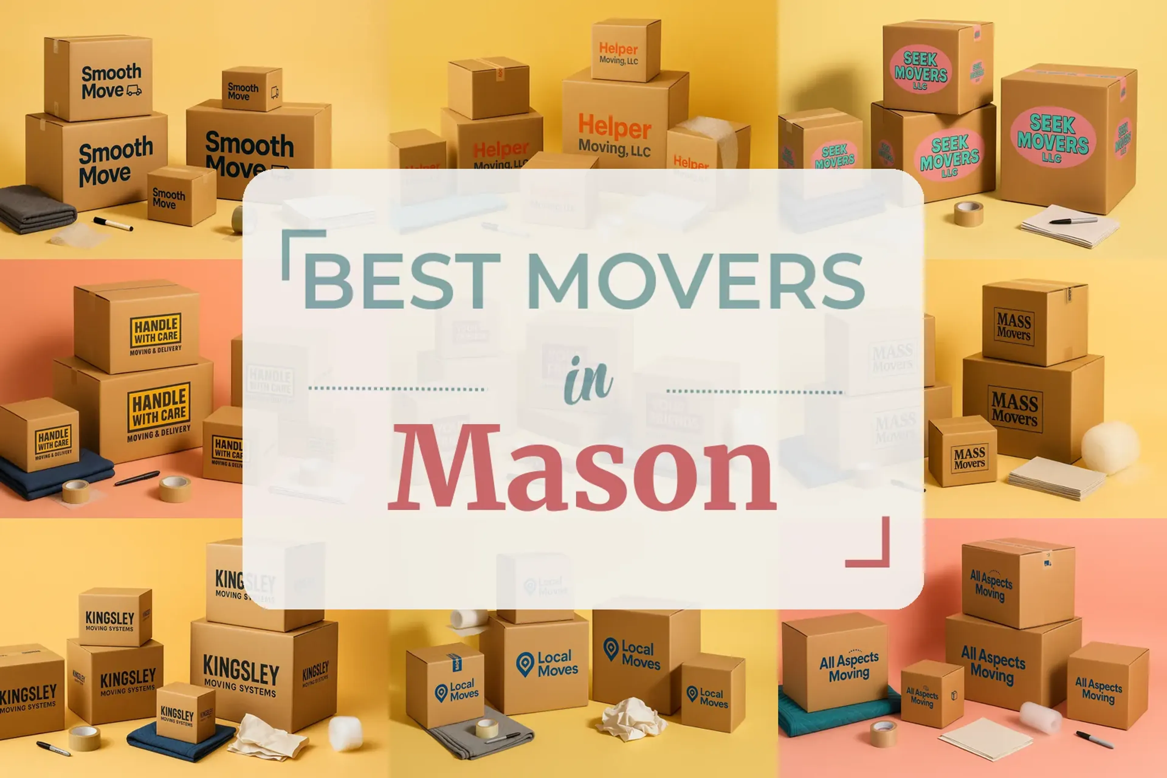 Side-by-side comparison of Mason moving companies