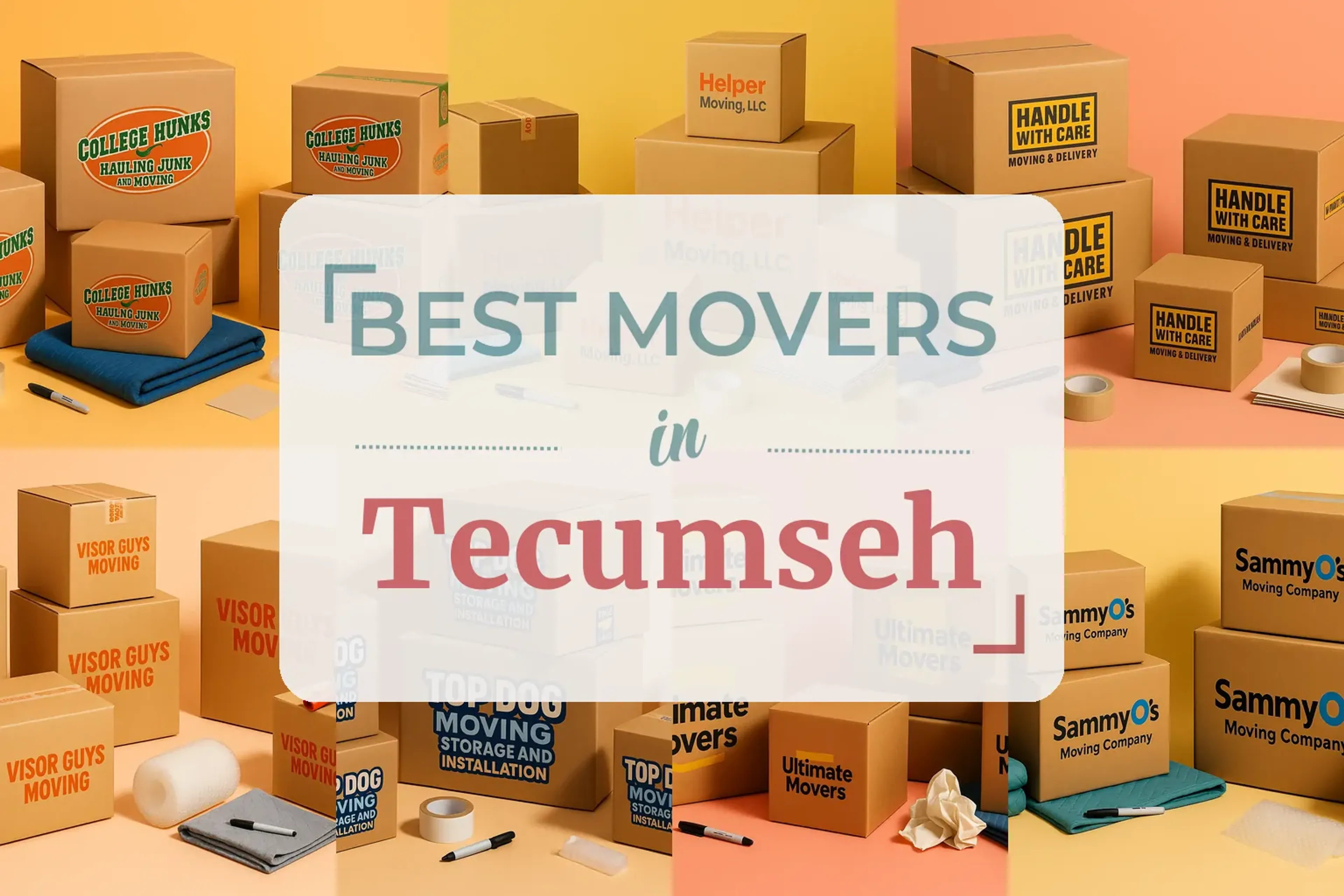 Side-by-side comparison of Tecumseh moving companies