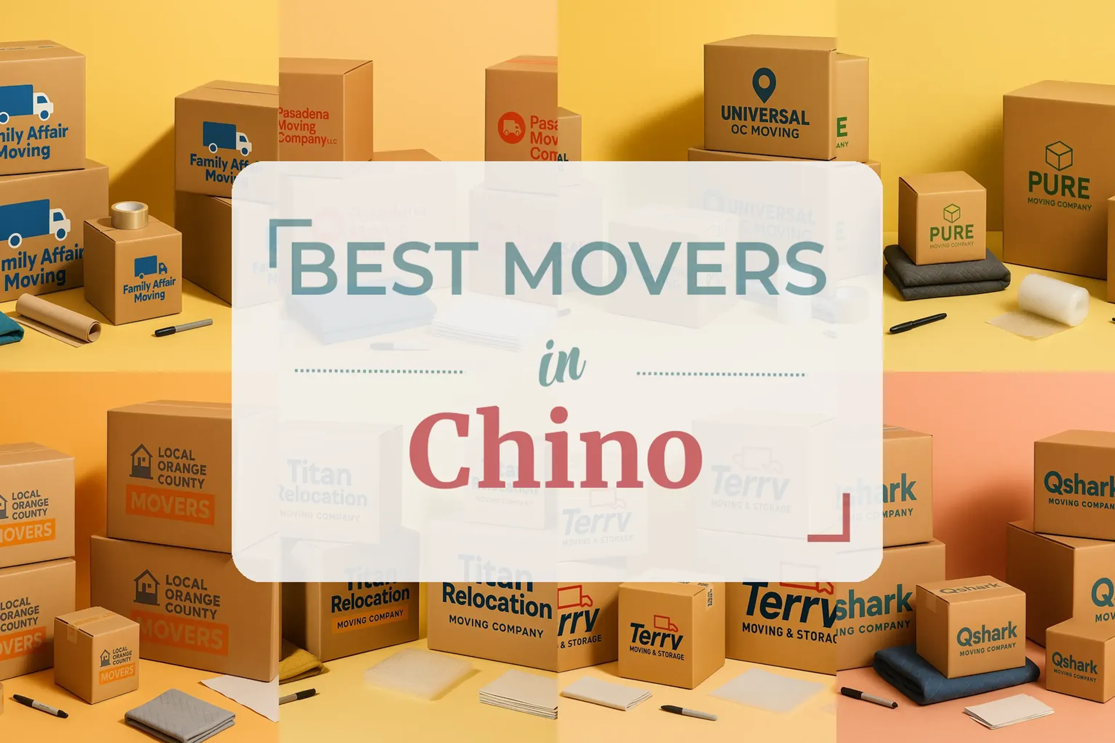 Side-by-side comparison of Chino moving companies