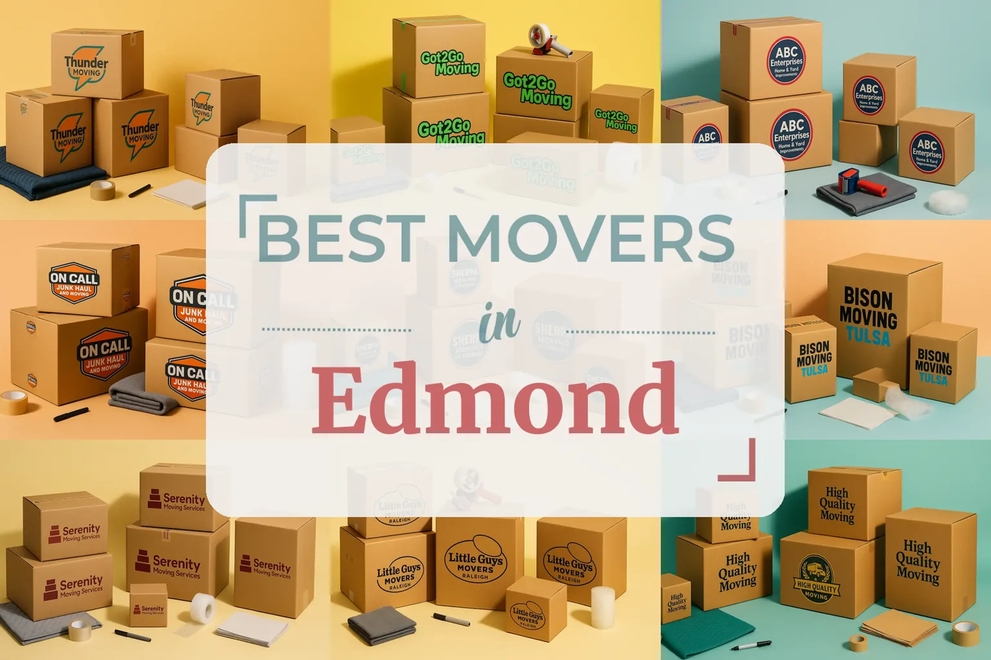 Side-by-side comparison of Edmond moving companies