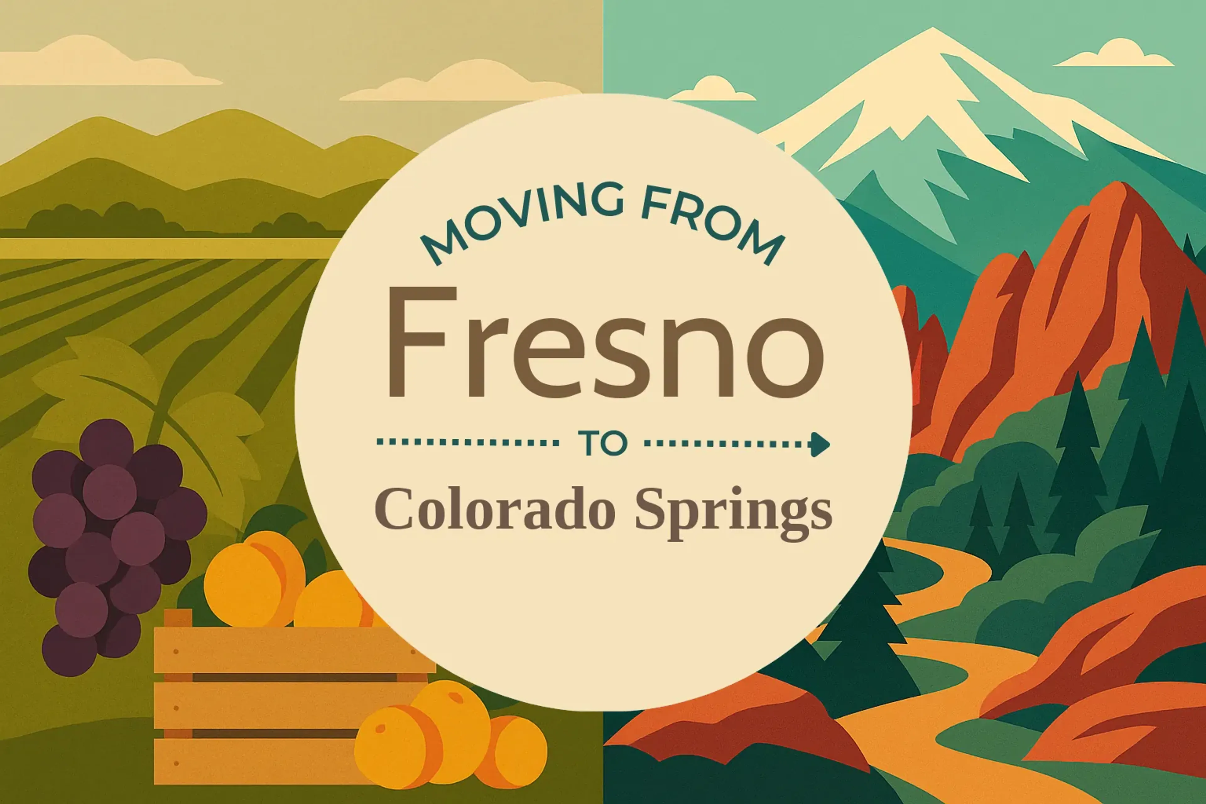 Side-by-side comparison of Fresno to Colorado Springs moving companies