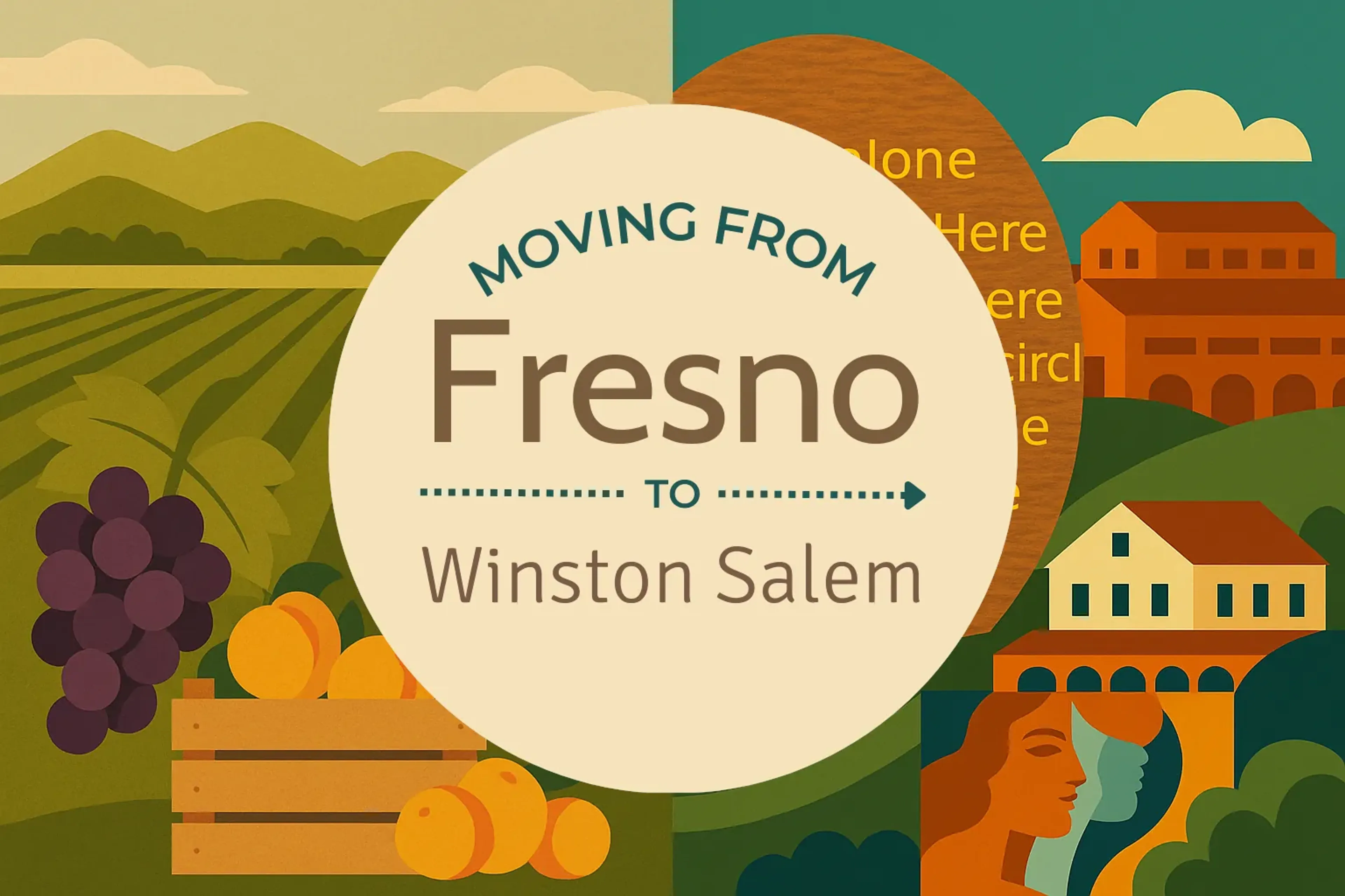Side-by-side comparison of Fresno to Winston Salem moving companies
