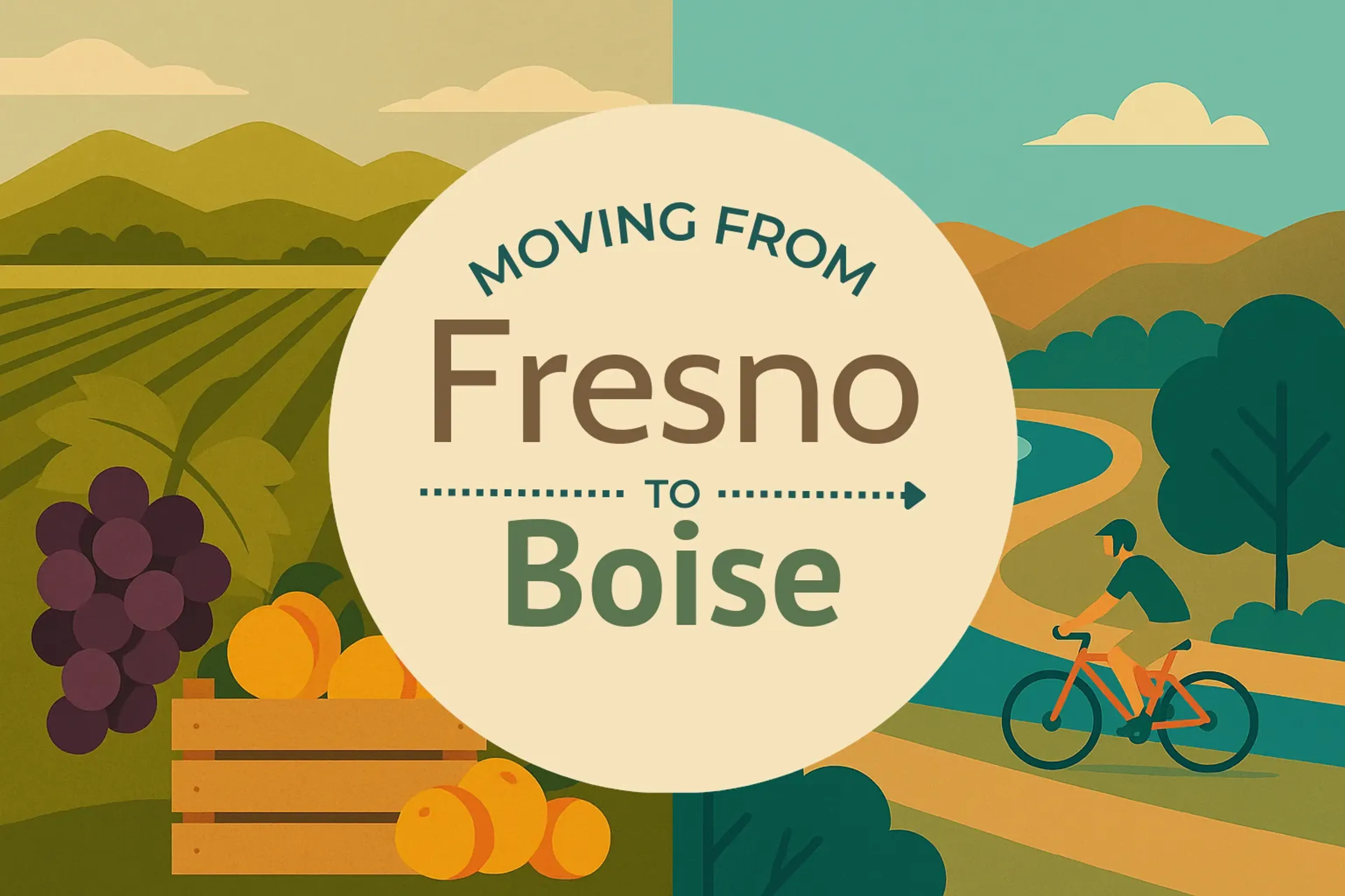 Side-by-side comparison of Fresno to Boise moving companies