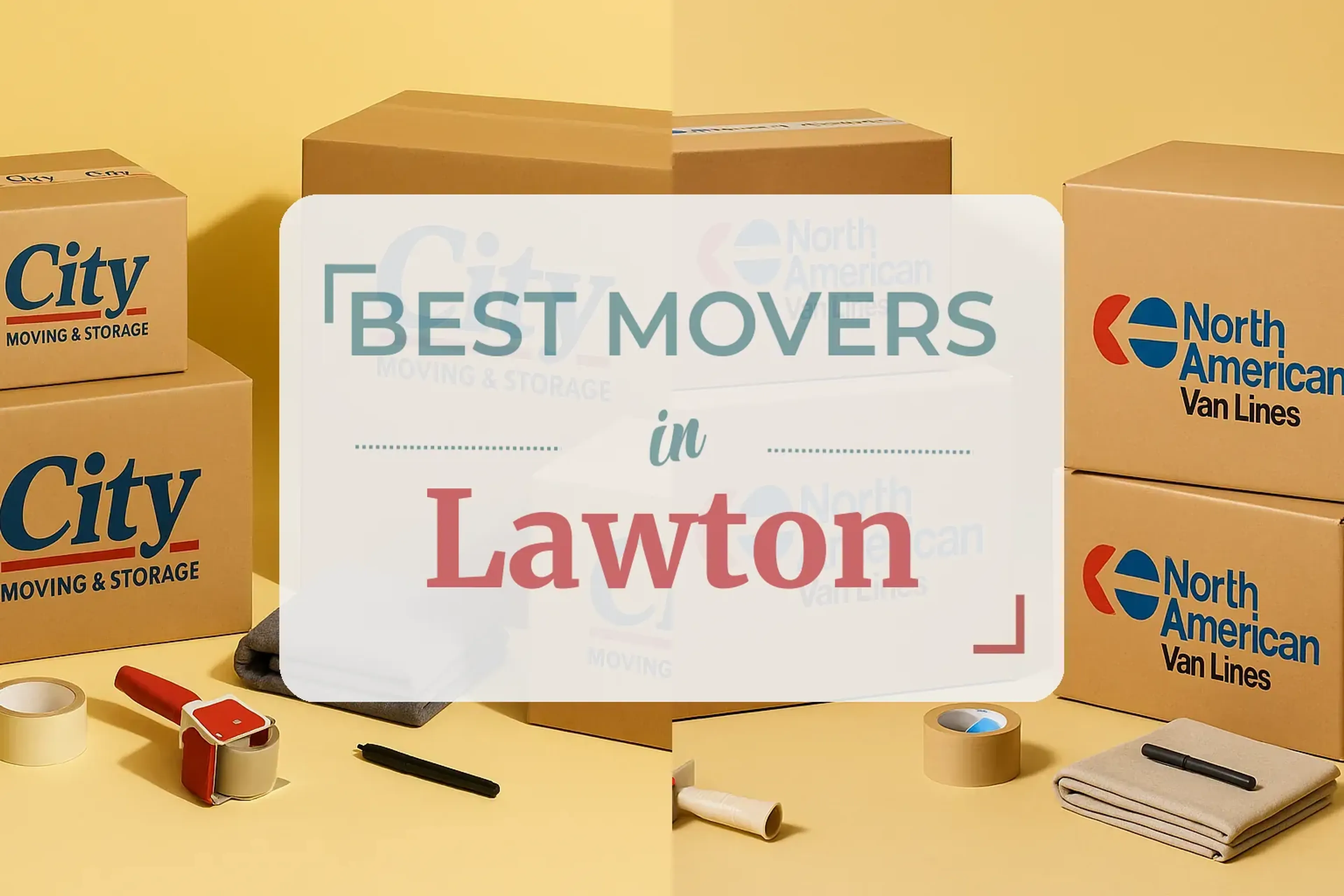 Side-by-side comparison of Lawton moving companies