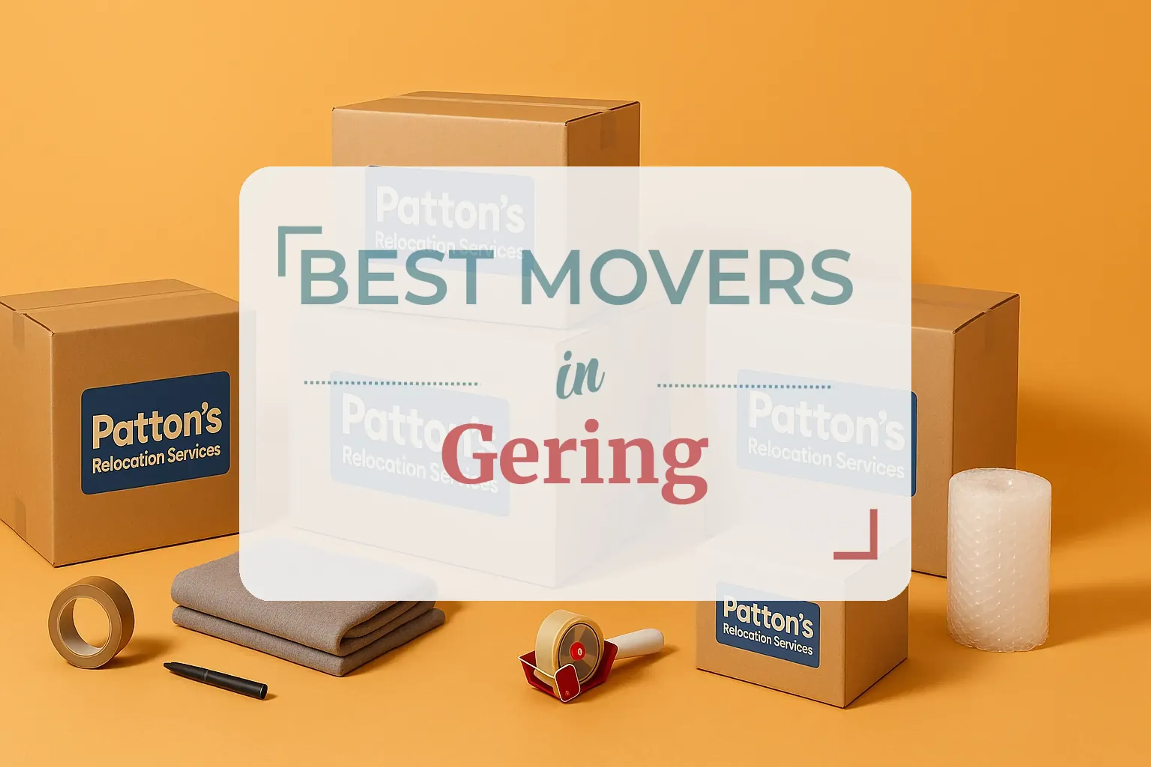 Side-by-side comparison of Gering moving companies