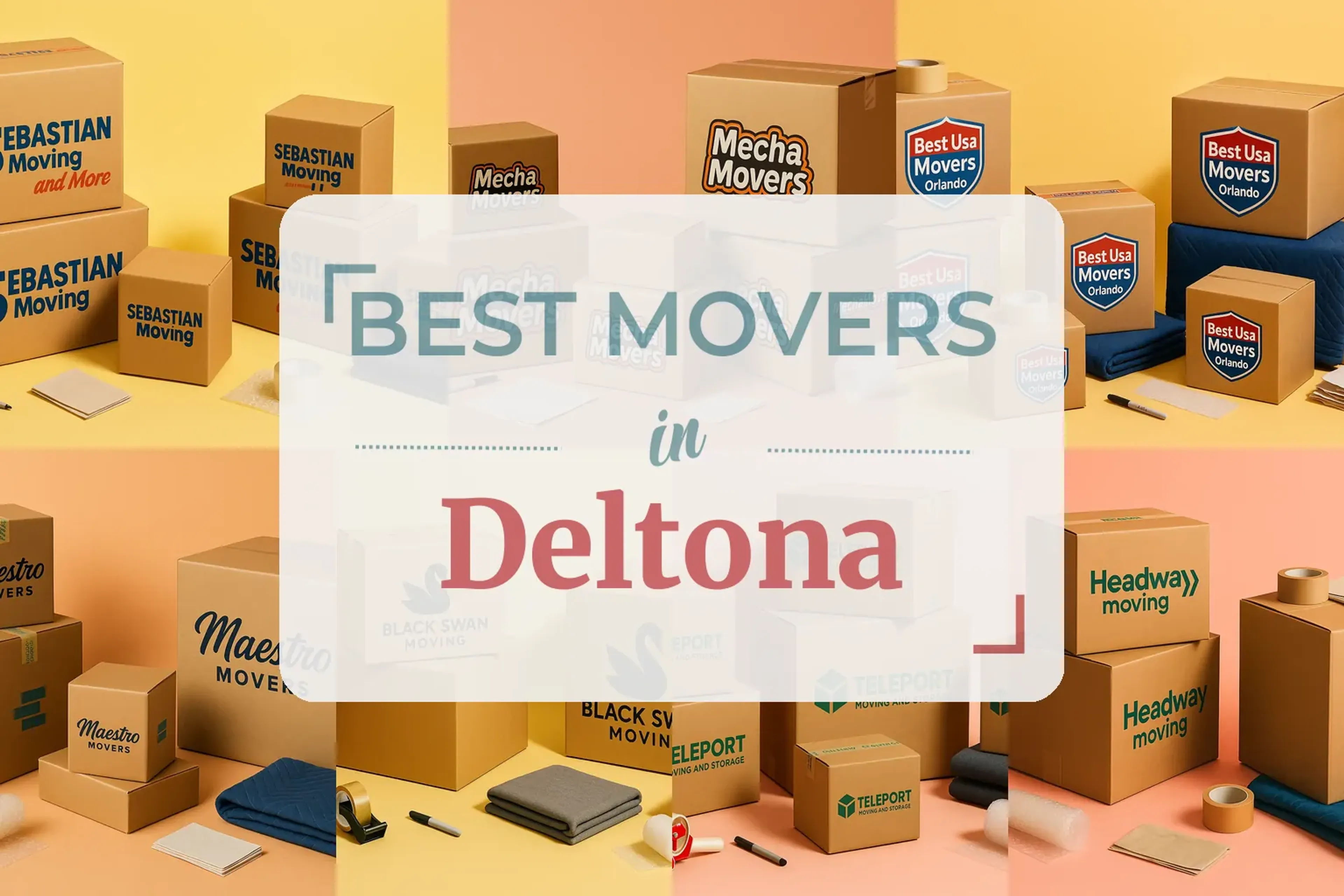 Side-by-side comparison of Deltona moving companies