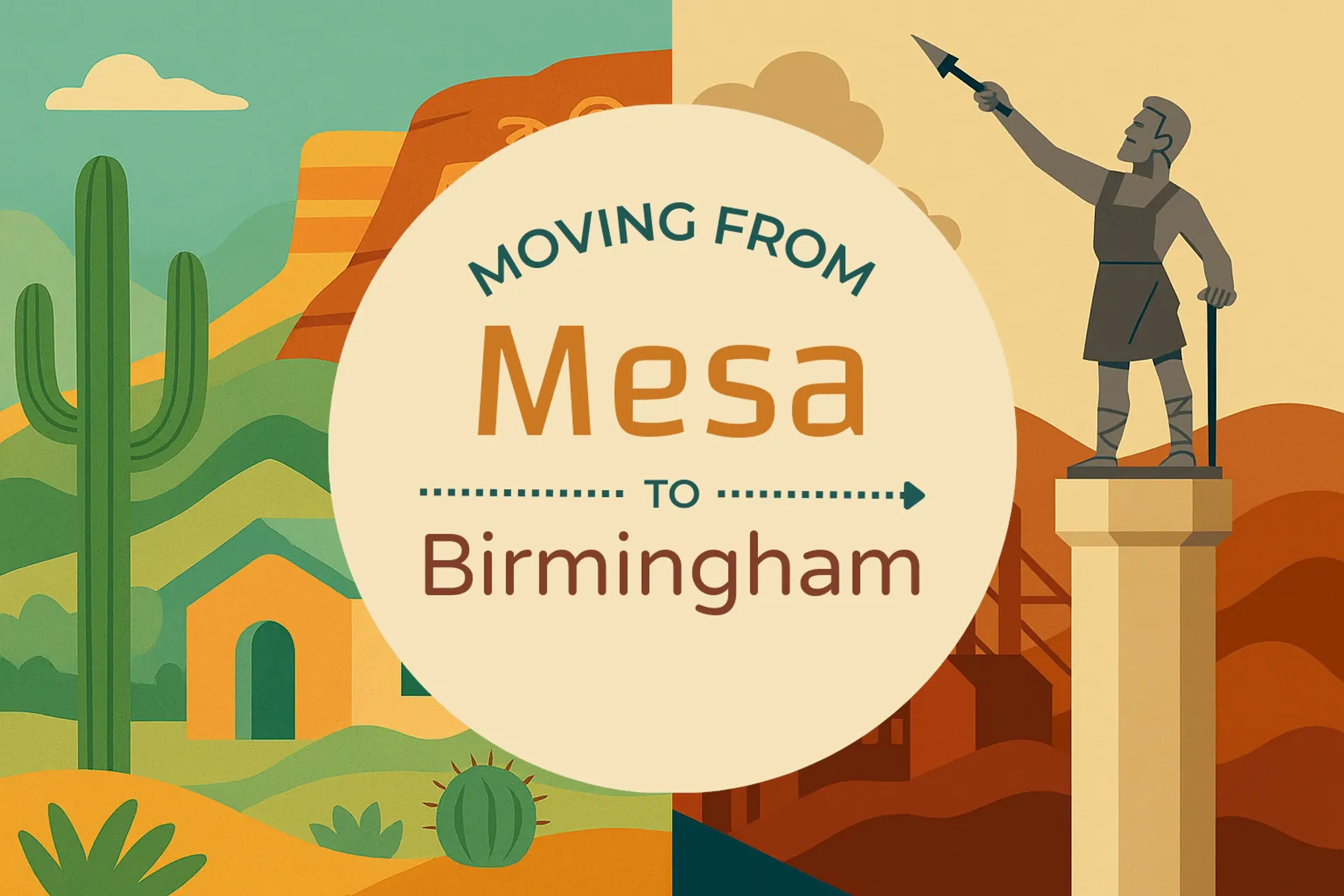 Side-by-side comparison of Mesa to Birmingham moving companies