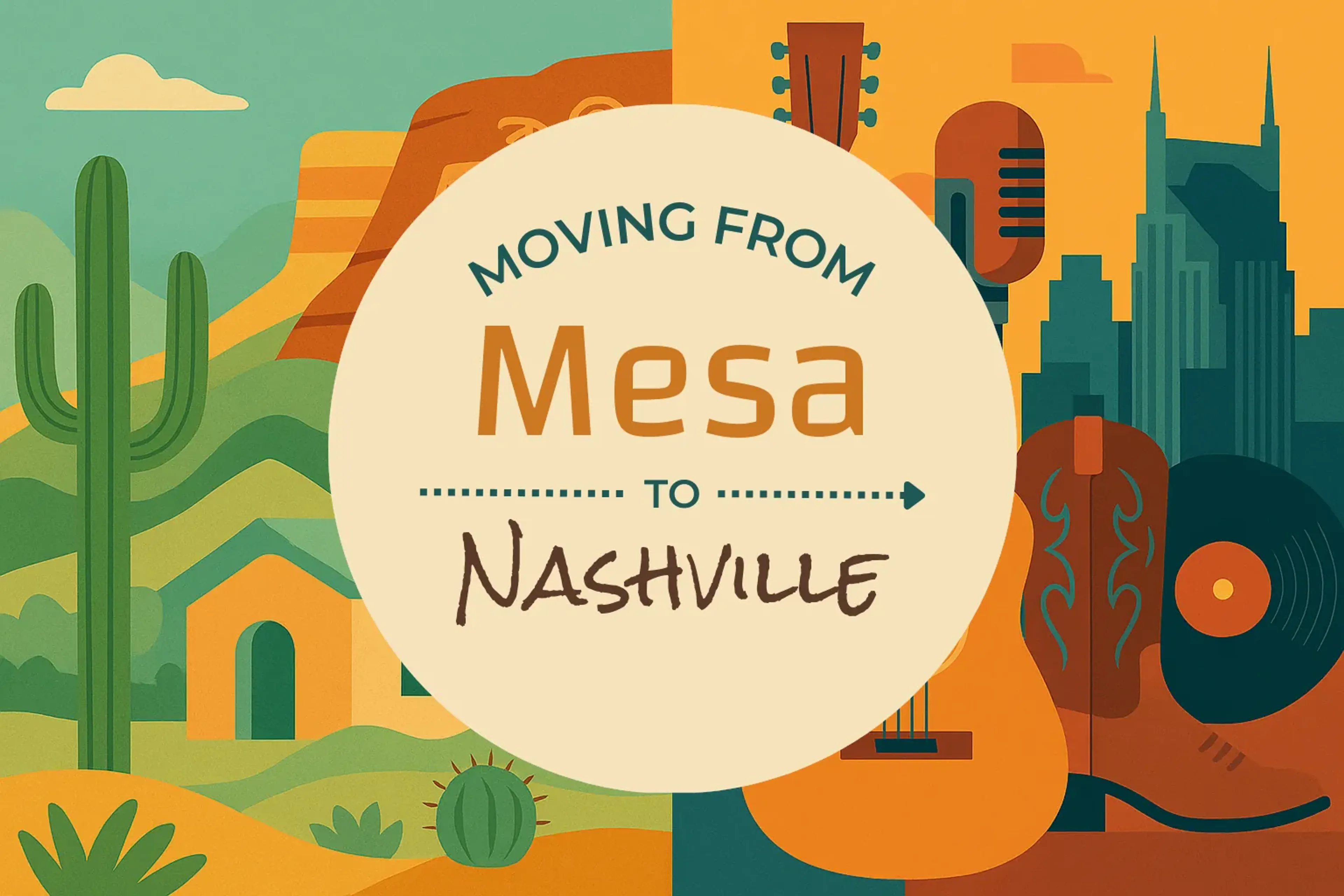 Side-by-side comparison of Mesa to Nashville moving companies