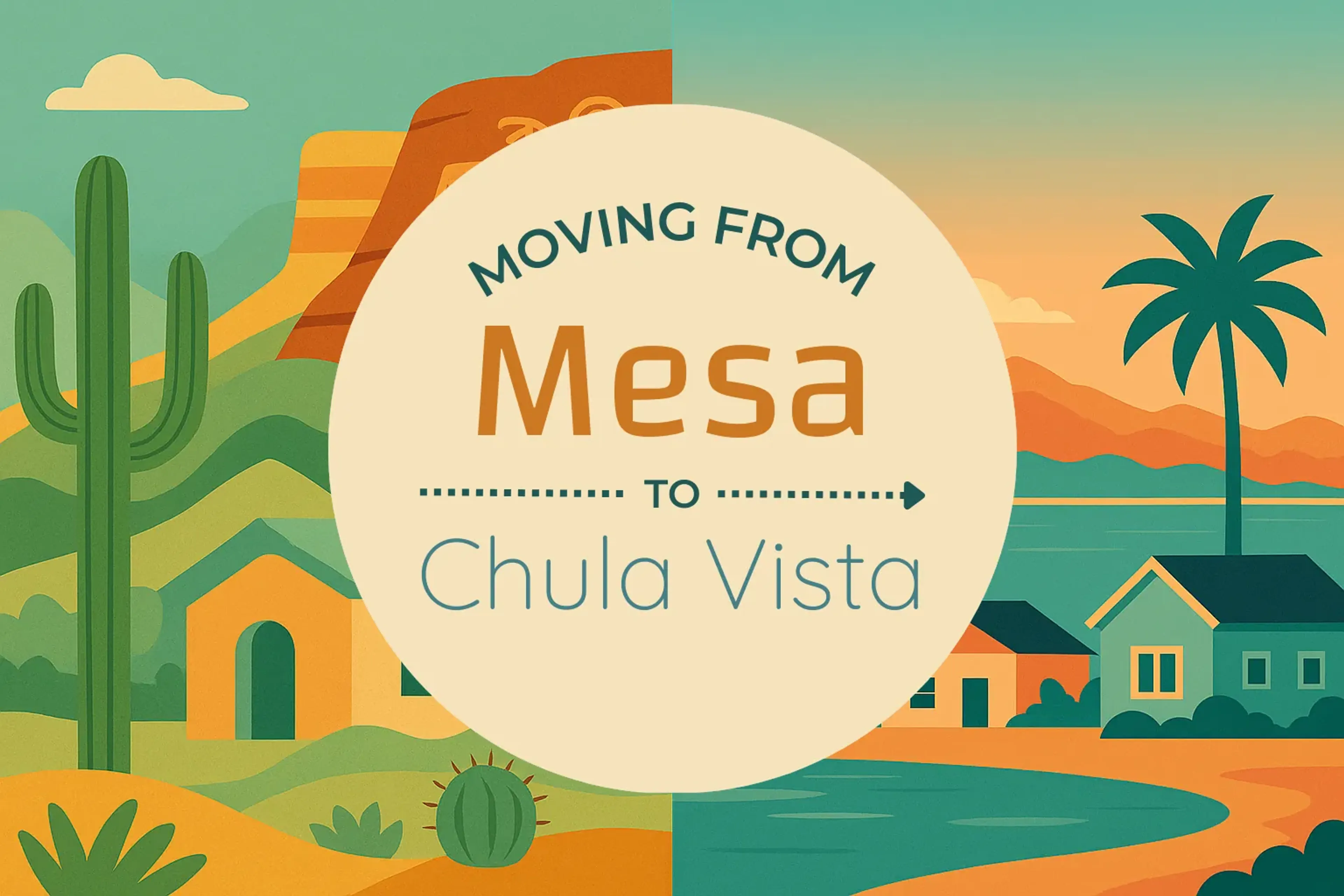 Side-by-side comparison of Mesa to Chula Vista moving companies