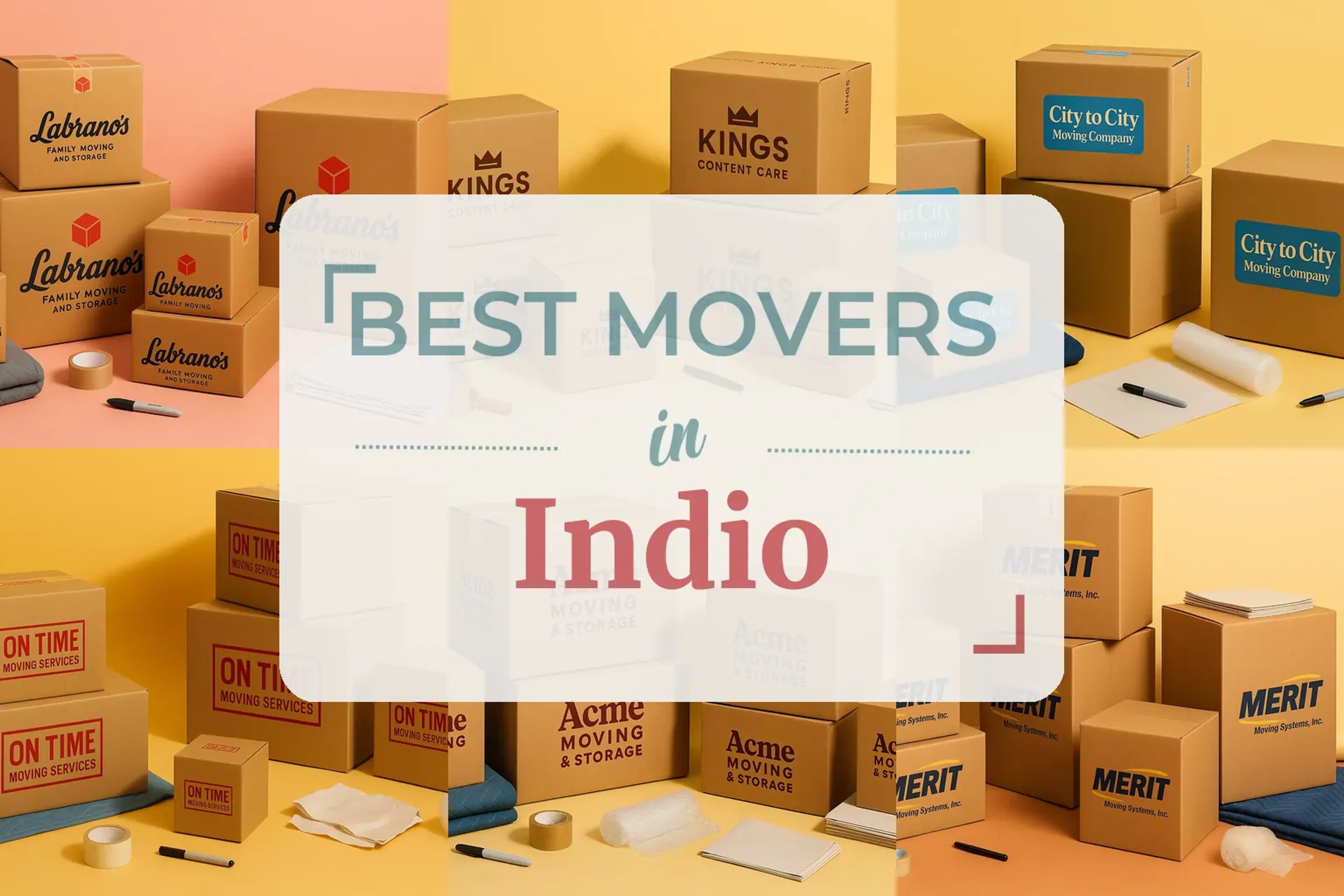 Side-by-side comparison of Indio moving companies