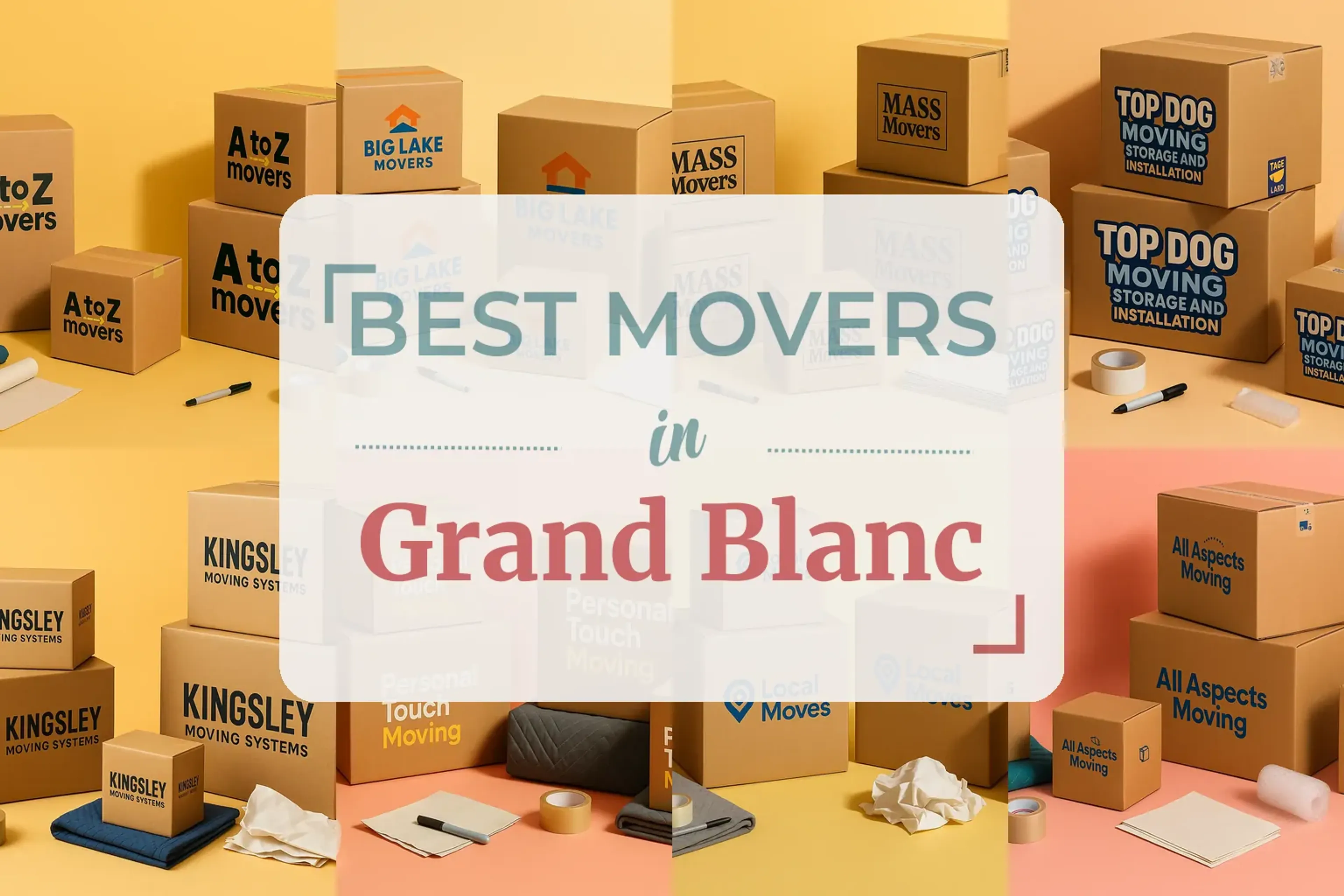 Side-by-side comparison of Grand Blanc moving companies