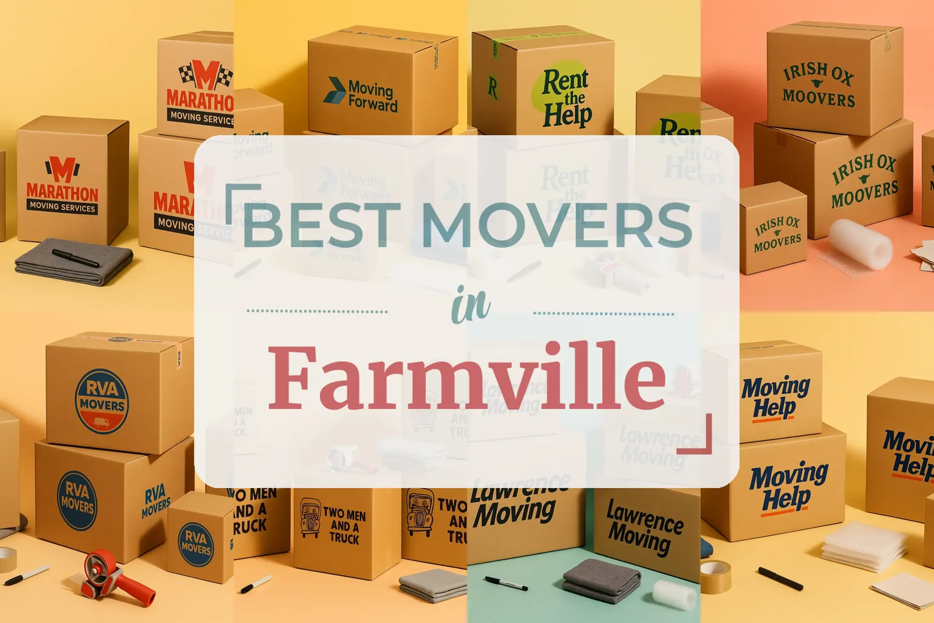 Side-by-side comparison of Farmville moving companies