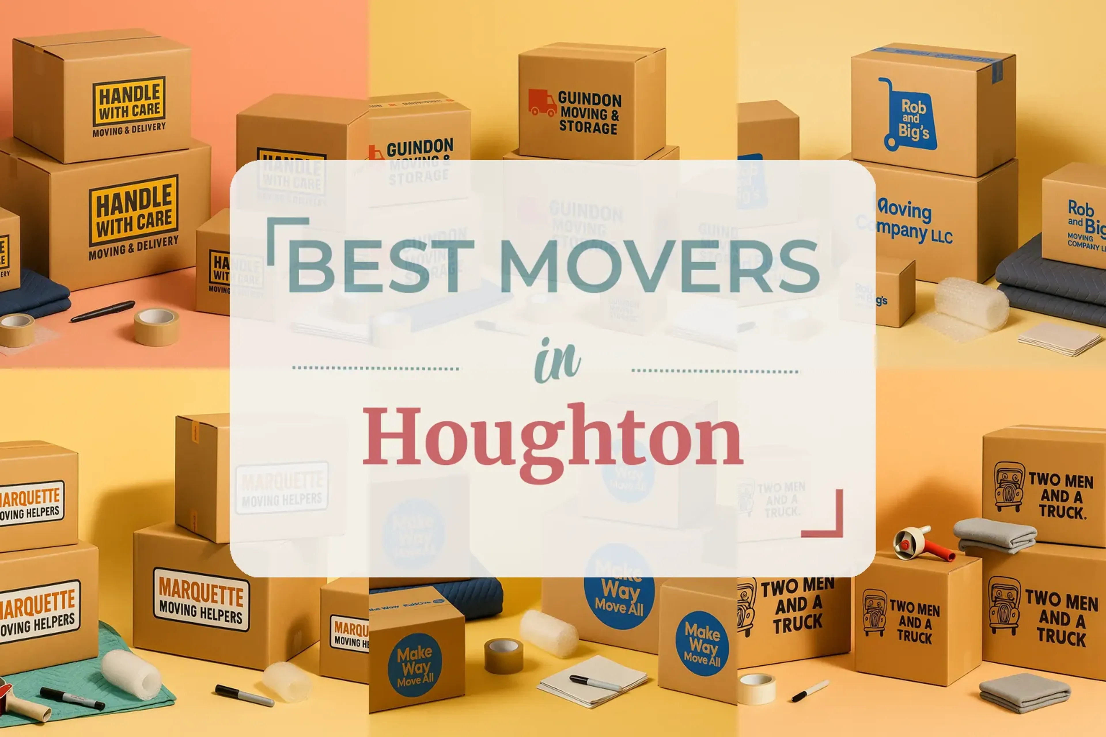 Side-by-side comparison of Houghton moving companies